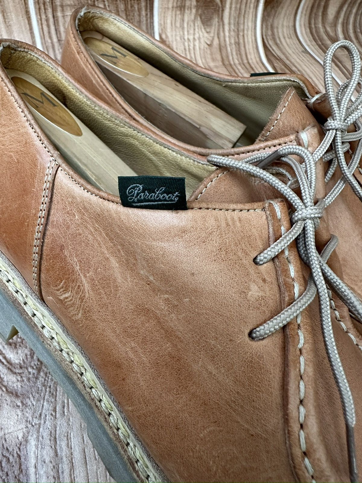 Paraboot Paraboot Michael Marche Lisse Marron Tylorean Size US 8 / EU 41 - 10 Thumbnail