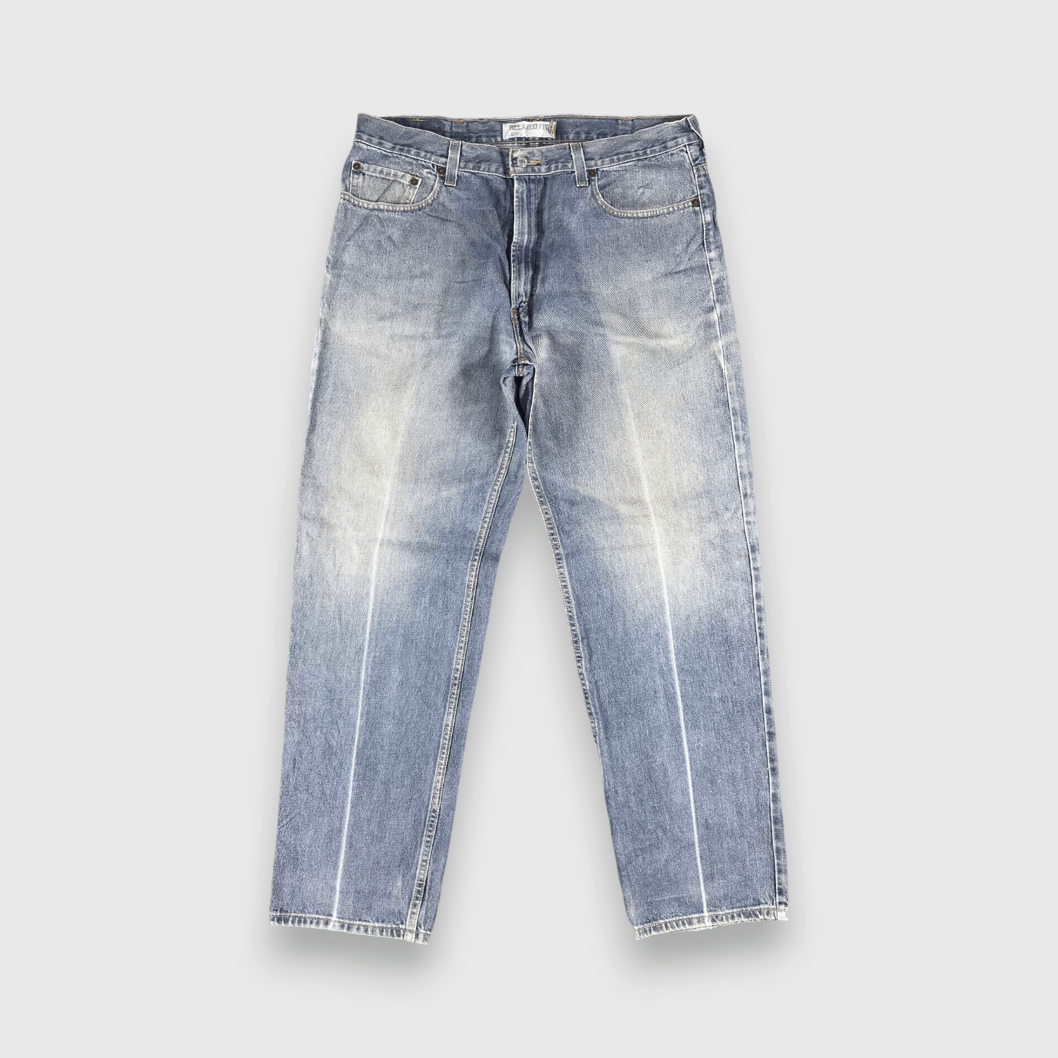 Levi's Vintage Blue Wash Levis 550 Jeans-J2539 Size US 37 - 1 Thumbnail