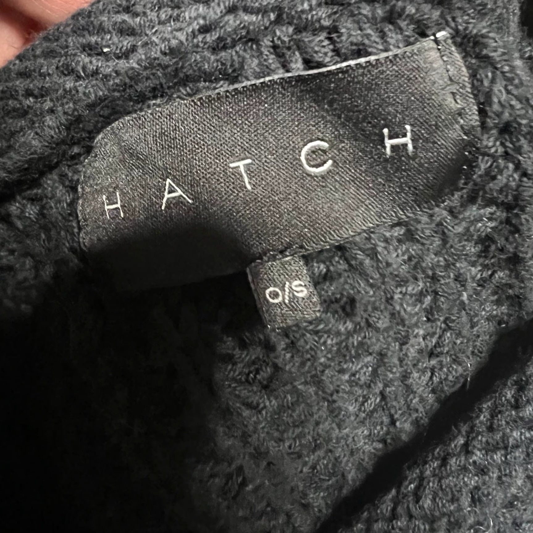 Vintage Hatch Maternity Sweater Womens One Size Navy Blue Short Sleeve Flaws Bleach Stains Size ONE SIZE - 7 Thumbnail