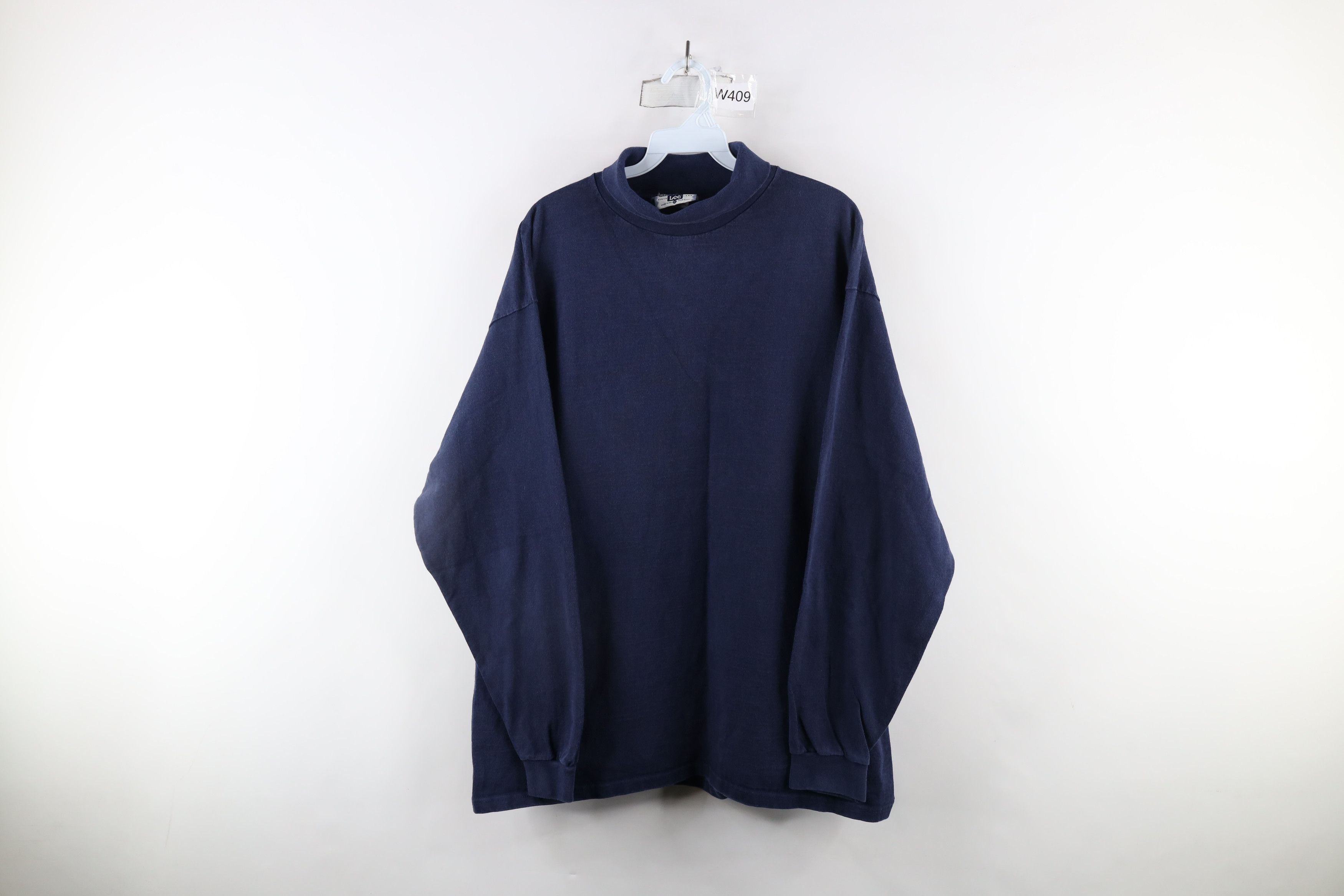 Vintage Vintage 90s Streetwear Heavyweight Turtleneck T-Shirt Cotton Size US XL / EU 56 / 4 - 1 Thumbnail