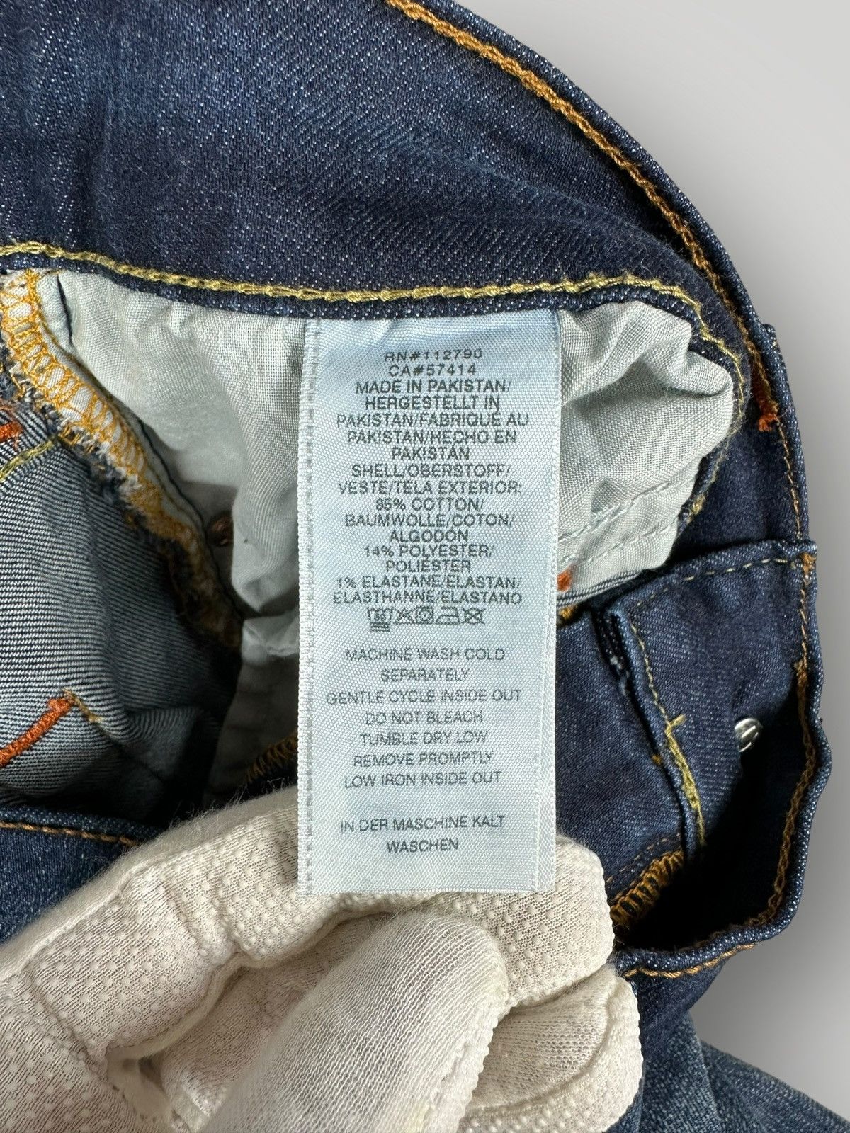 True Religion True Religion Rocco blue relaxed skinny jeans denim W36 Size US 36 / EU 52 - 8 Thumbnail