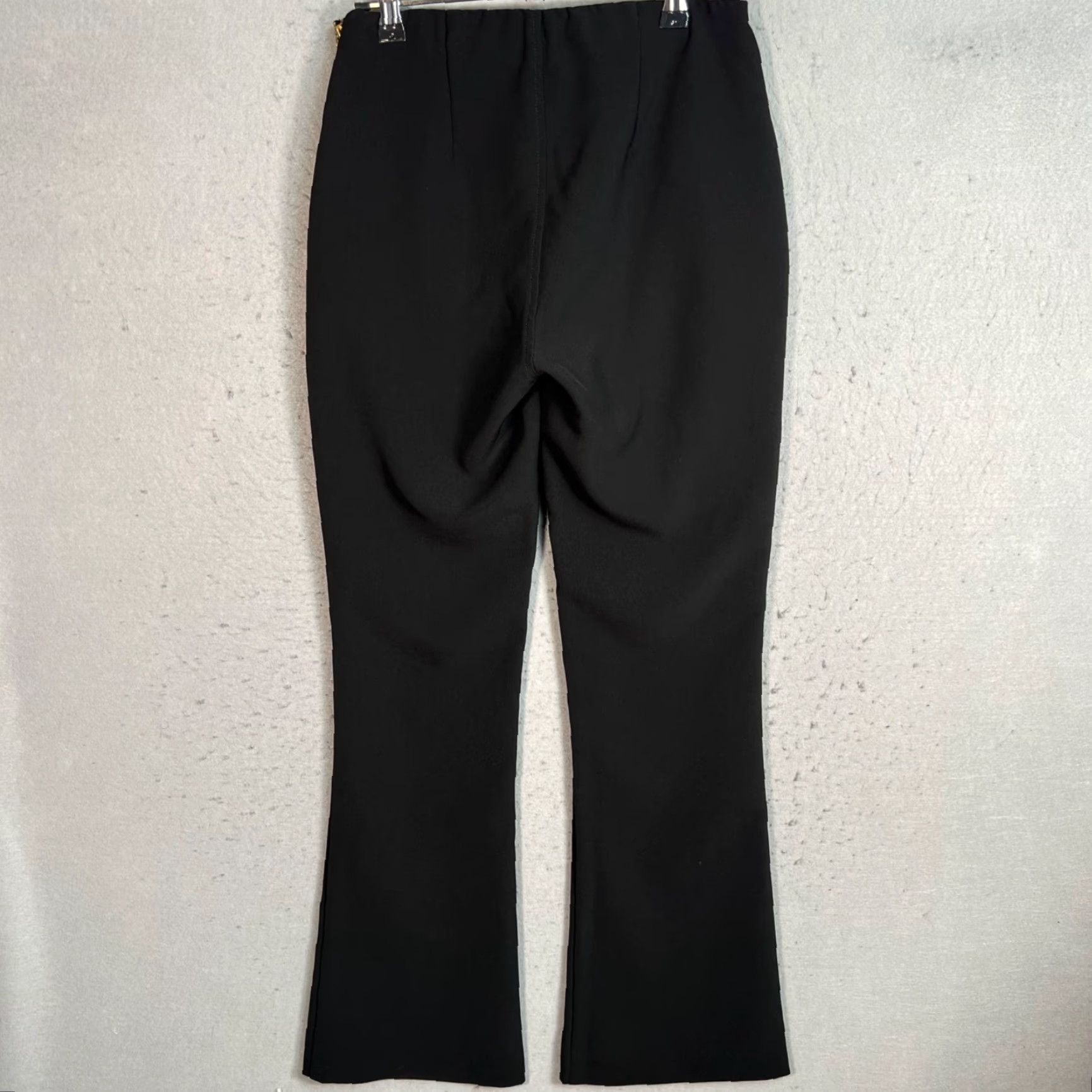 Donna Karan Donna Karan Womens Pants Bootcut Black Stretch Size 2 Size 26" / US 2 / IT 38 - 2 Thumbnail