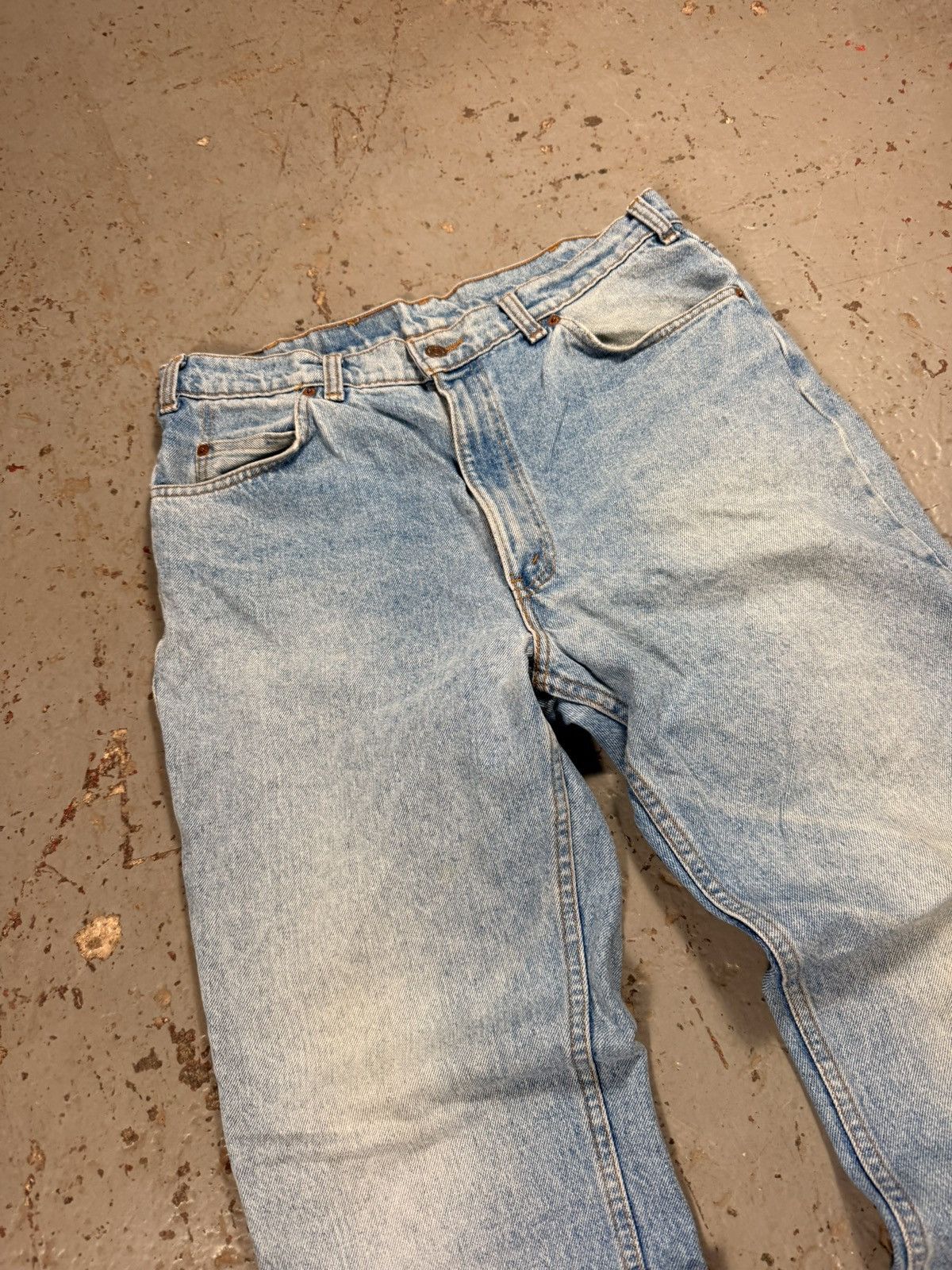 Levi's Vintage Clothing Vintage Distressed Orange Tag Levis Denim Size US 32 / EU 48 - 5 Thumbnail