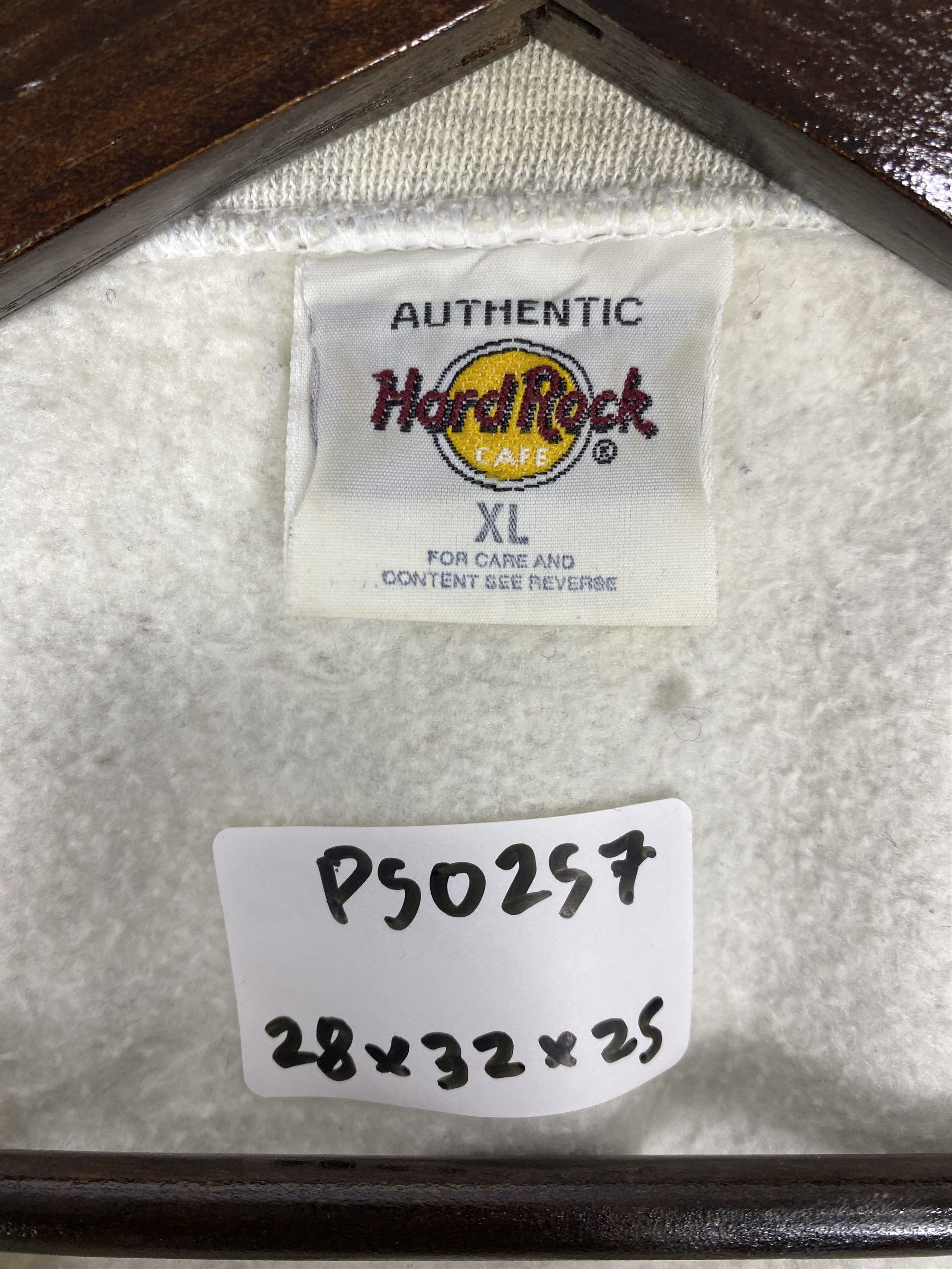 Hard Rock Cafe × Vintage Vintage Hard Rock Cafe Sweatshirts PS0257 Size US XL / EU 56 / 4 - 7 Thumbnail