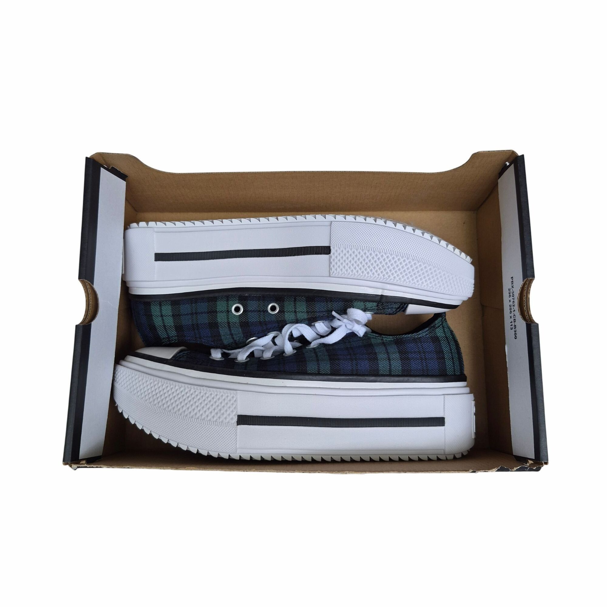 Converse ⭐Converse Lift Double Stack Platform Plaid Sz 7 Mens shoes S Size US 7 / EU 40 - 7 Thumbnail