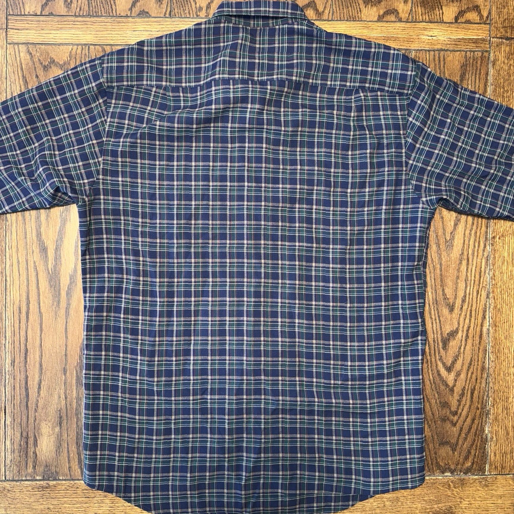 Pendleton Sir Pendleton Tartan Worsted Wool Button Up Long Sleeve Shirt Mens Large Long Size US L / EU 52-54 / 3 - 8 Thumbnail
