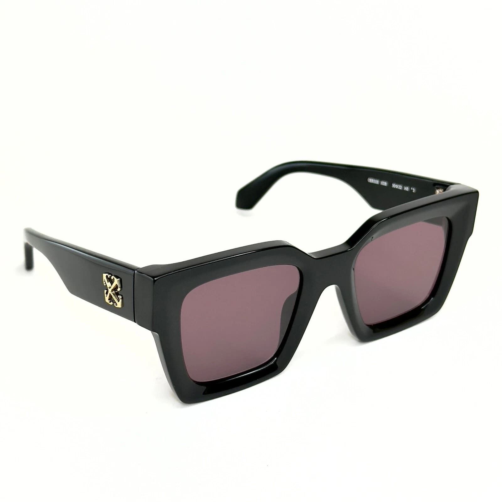 Off-White OFF-WHITE 13I OERI13I Black JACKSON Galvanized Sunglasses Size ONE SIZE - 5 Thumbnail