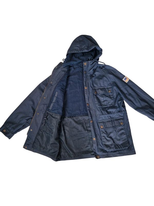 Other Vintage SVEA Navy Parka Military-Style Hooded Jacket Size L Size US L / EU 52-54 / 3 - 9 Thumbnail