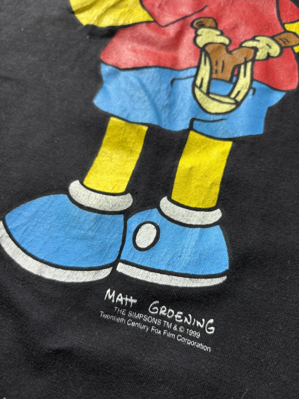 Vintage Vintage 2000 The Simpsons Bart Simpson Tee Black L Size US L / EU 52-54 / 3 - 3 Thumbnail