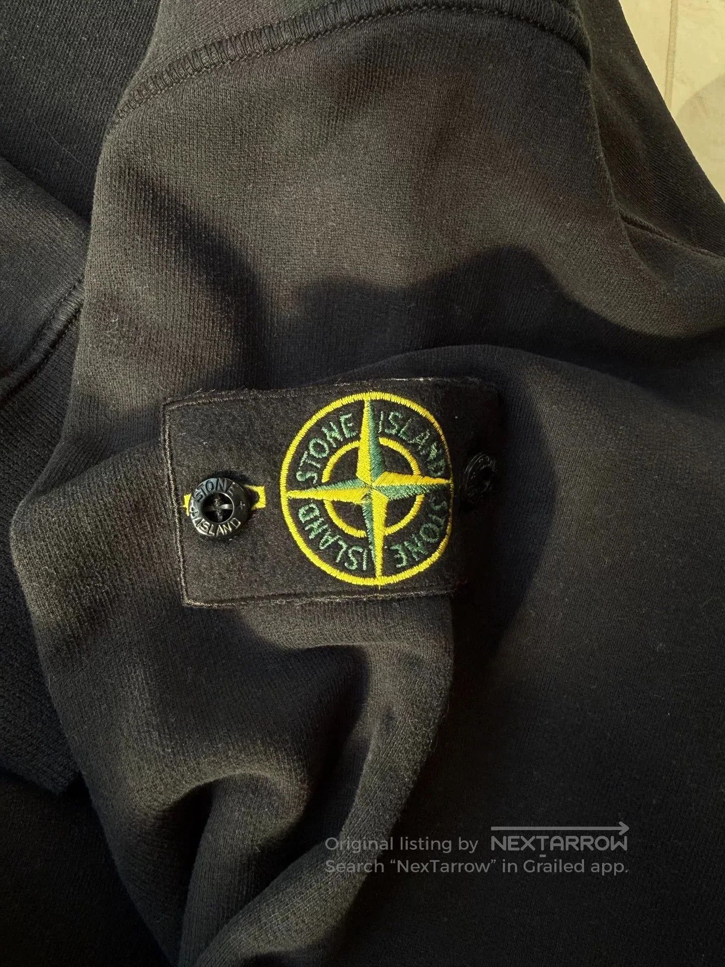 Stone Island Stone Island Black Crewneck Sweatshirt. Size US XL / EU 56 / 4 - 3 Thumbnail