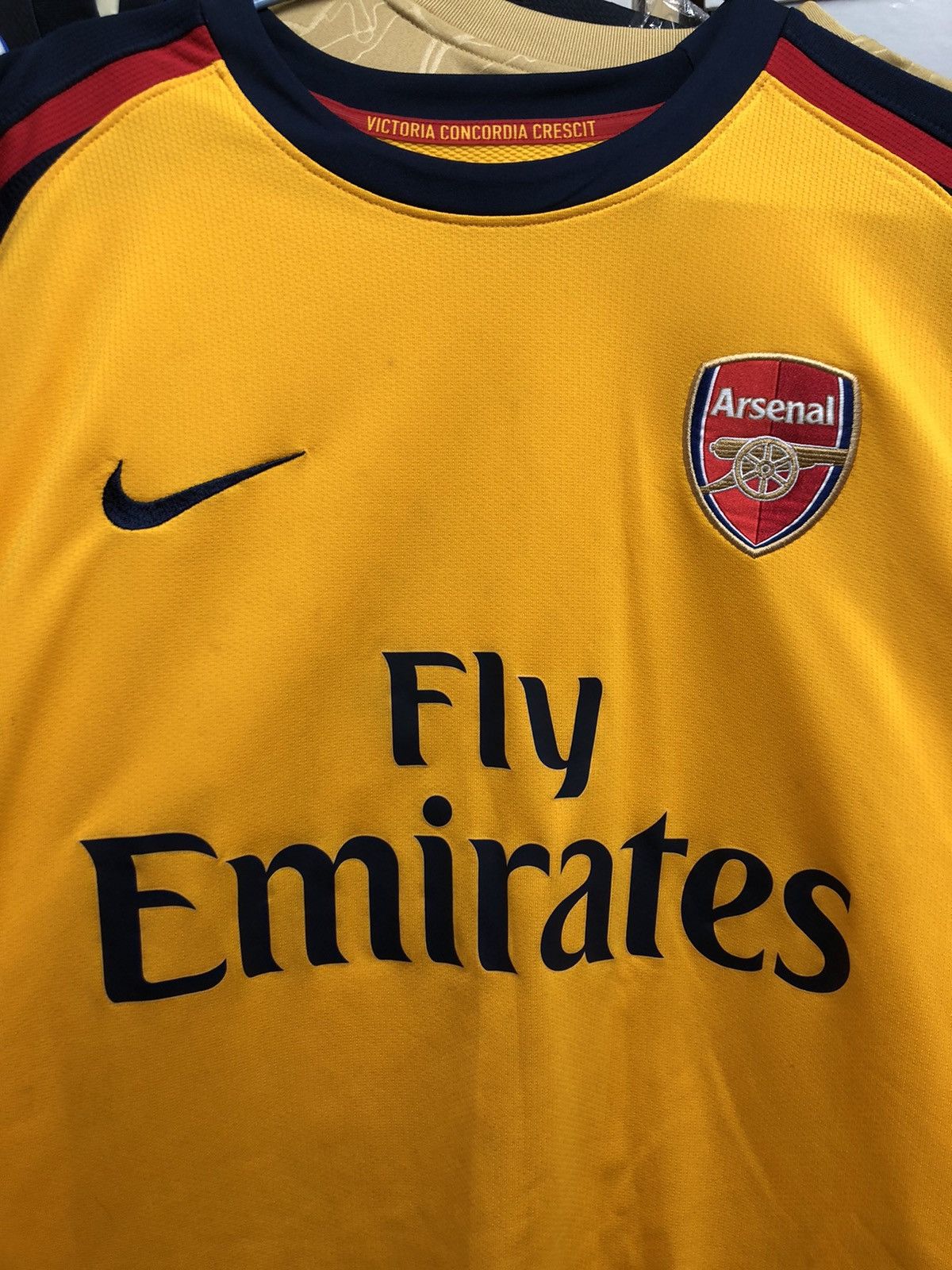 Nike Arsenal 08/09 away shirt #8 Nasri Size US L / EU 52-54 / 3 - 3 Thumbnail