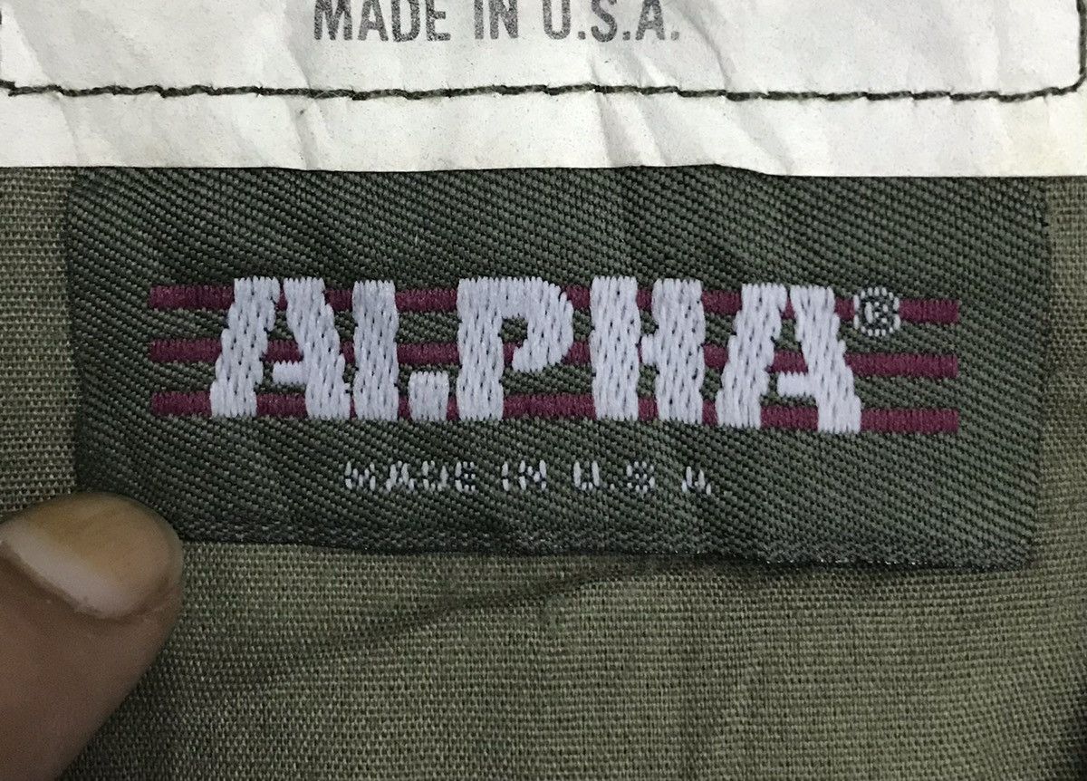 Alpha Industries × Vintage Vintage Alpha Industries Made In Usa Jacket Size US S / EU 44-46 / 1 - 13 Thumbnail