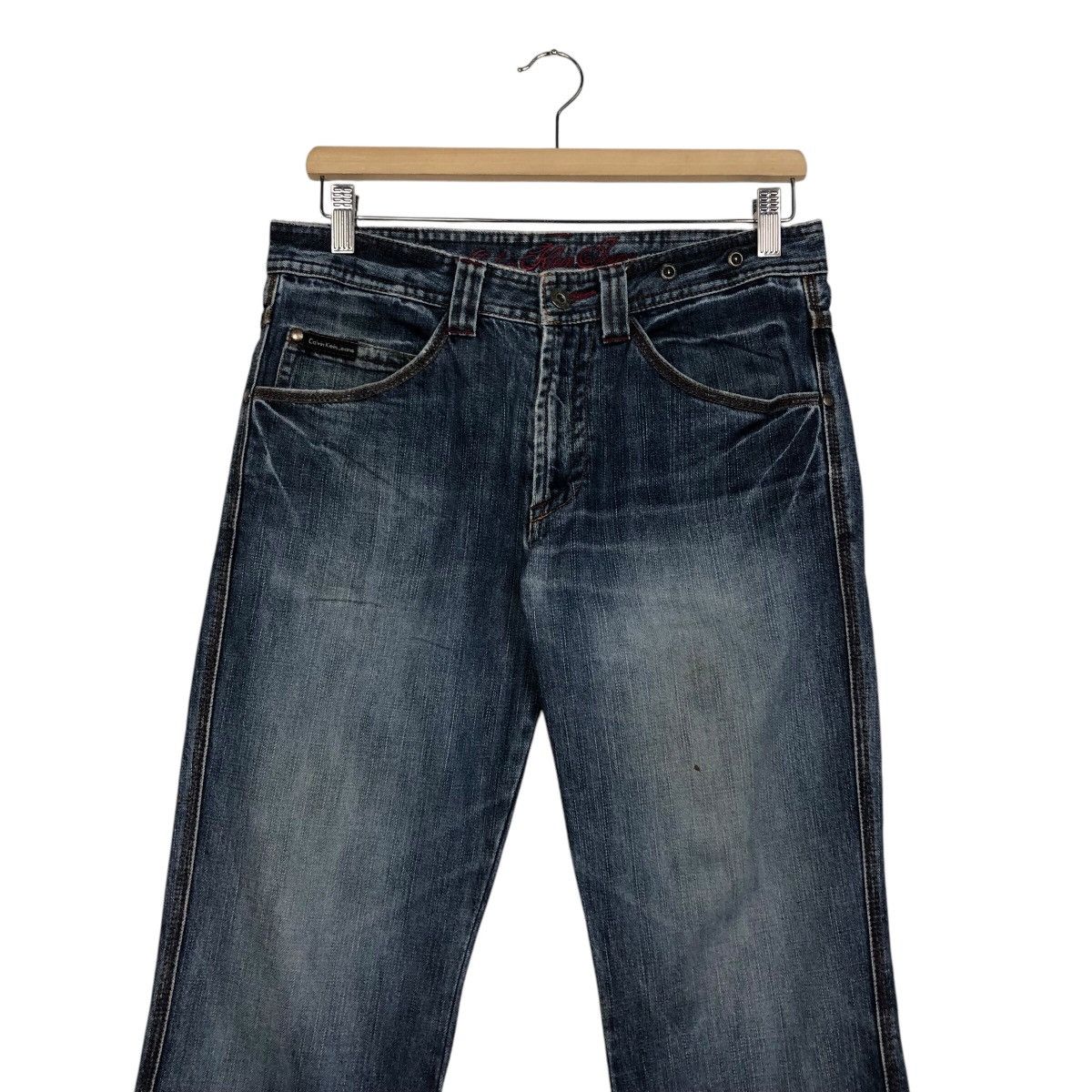 Calvin Klein 📌Vintage Denim Jeans Calvin Klein Jeans Bowcut Design Size 30" / US 8 / IT 44 - 5 Thumbnail