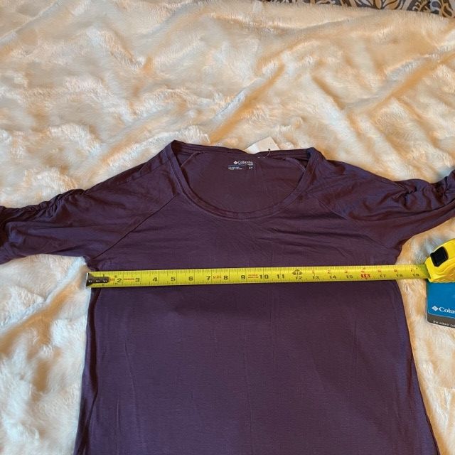 Columbia COLUMBIA Onmi-Wick Adera collection Purple Top NWT Size S / US 4 / IT 40 - 8 Thumbnail