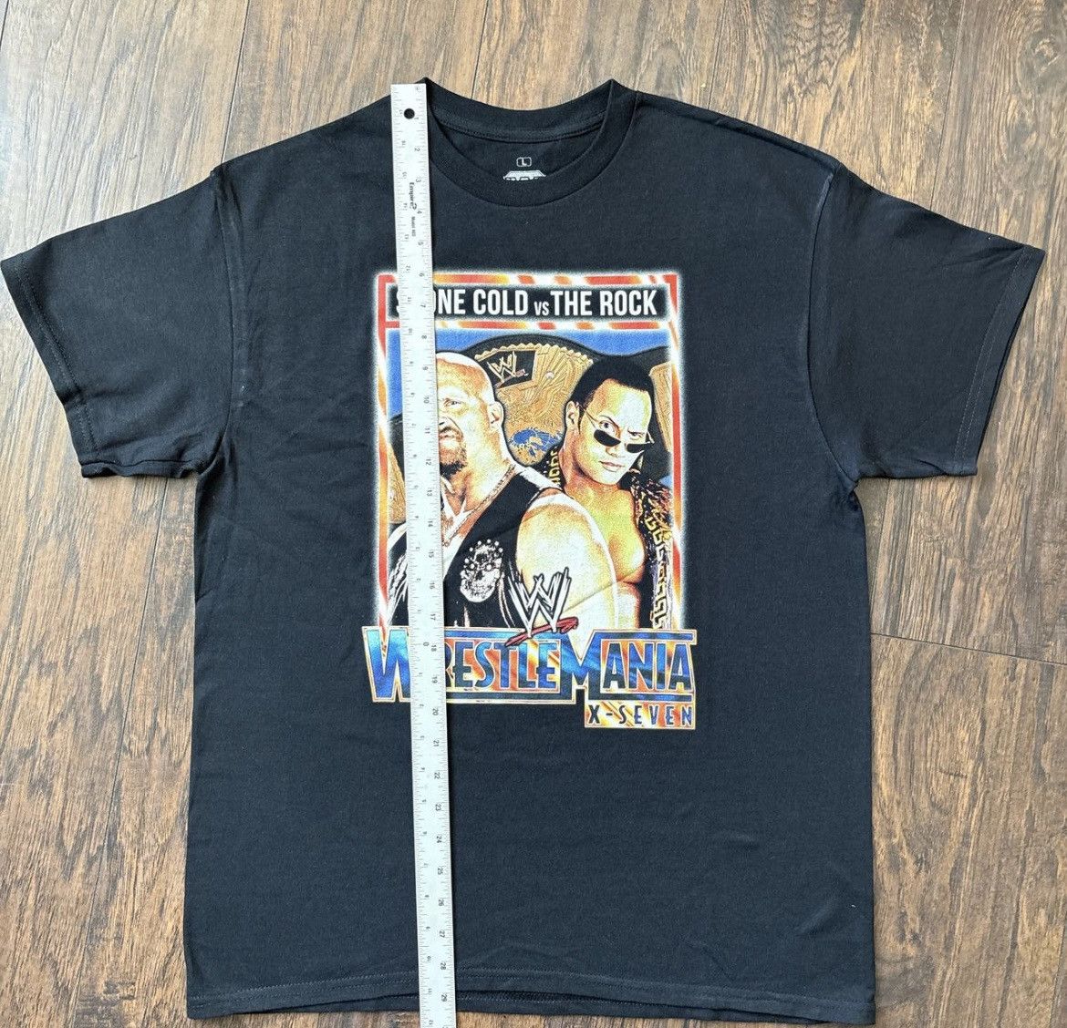WWE WWE Wrestlemania 17 Stone-Cold and The Rock Tee Size US L / EU 52-54 / 3 - 2 Thumbnail