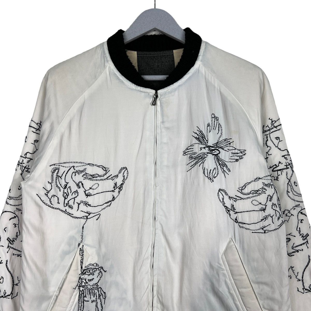Japanese Brand 🔥 REBIRTH EMBROIDERY BOMBER JACKET MADE IN JAPAN Size US S / EU 44-46 / 1 - 4 Thumbnail