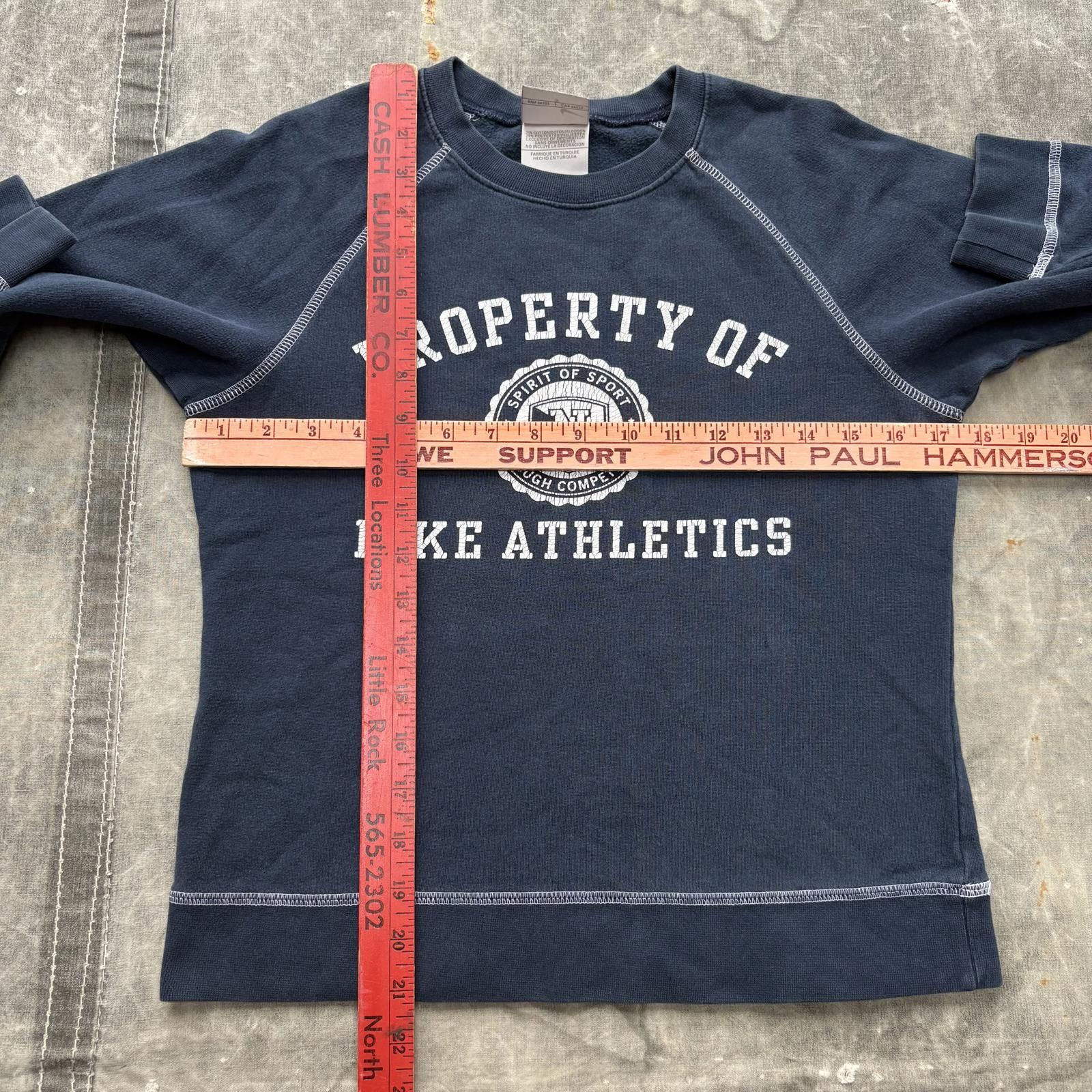 Nike Vintage Y2K Property Of Nike Athletics Sportswear Sweatshirt Size S / US 4 / IT 40 - 4 Thumbnail