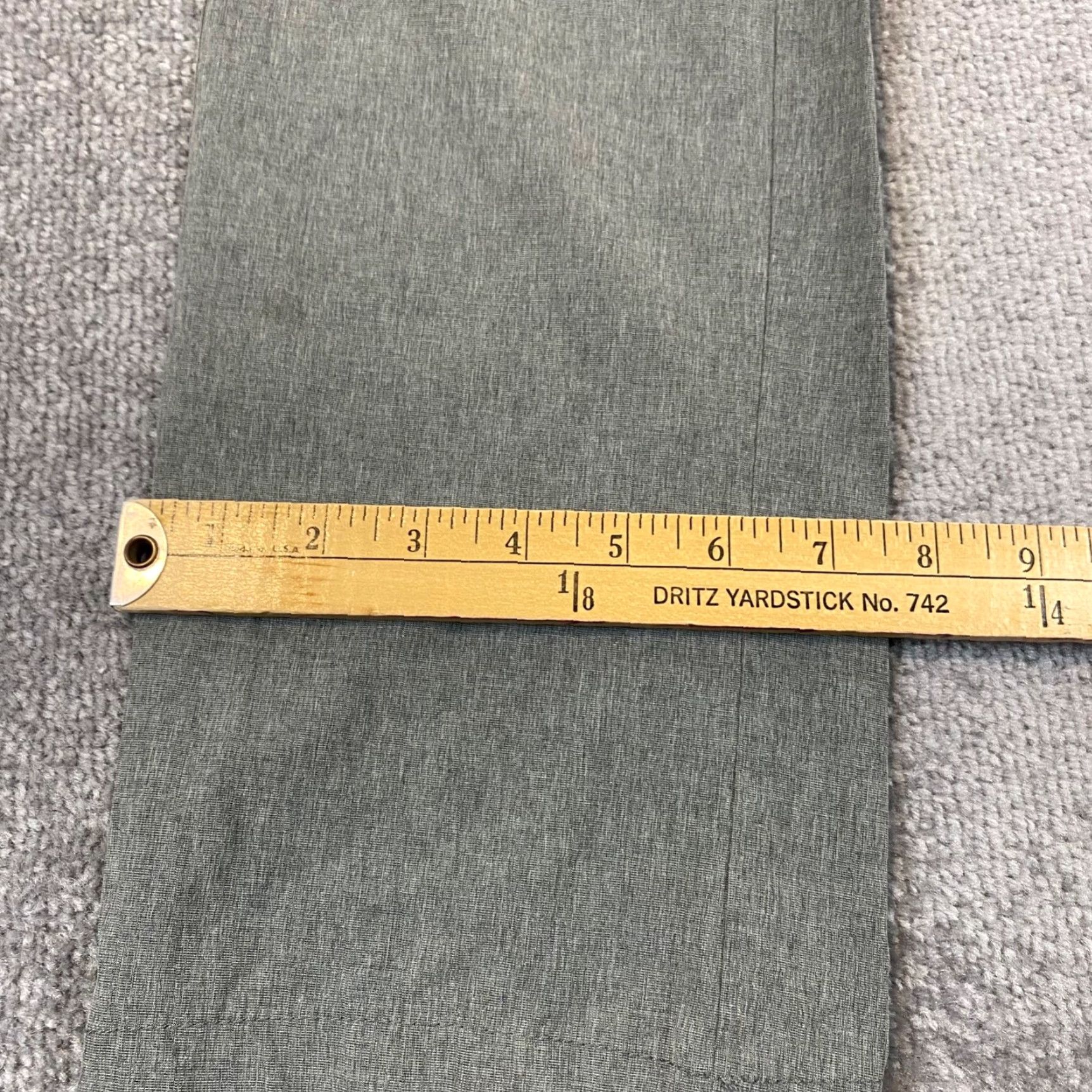 Vintage Linksoul Pants Mens 34x33 Gray Khaki Straight Leg Performance Stretch Golf 52582 Size US 34 / EU 50 - 5 Thumbnail