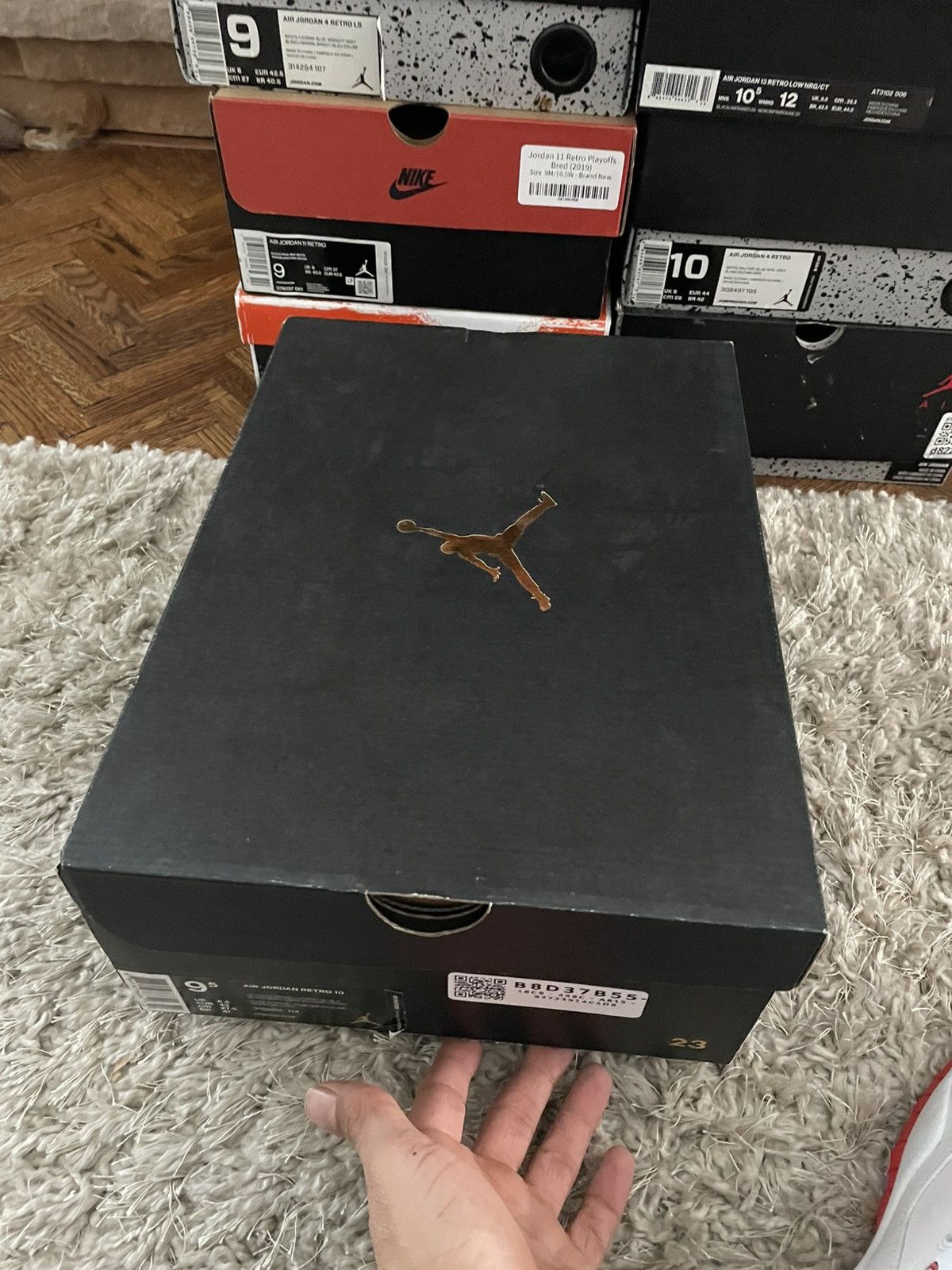 Jordan Brand Jordan 10 Chicago Flags Size US 9.5 / EU 42-43 - 11 Thumbnail
