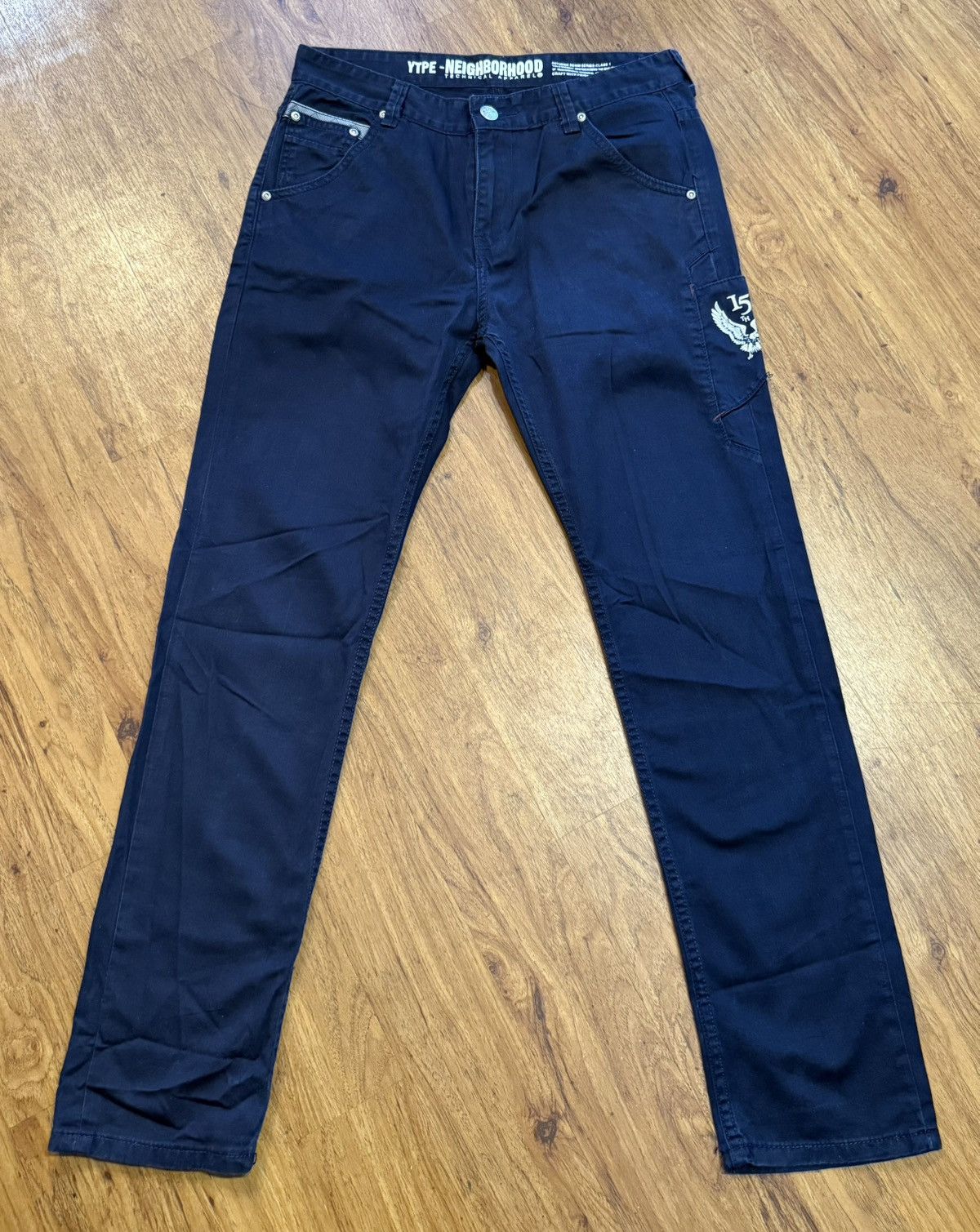 Neighborhood Neighborhood Denim Jeans Pants Made In Japan Slim YTPE 33 Size US 33 - 2 Thumbnail