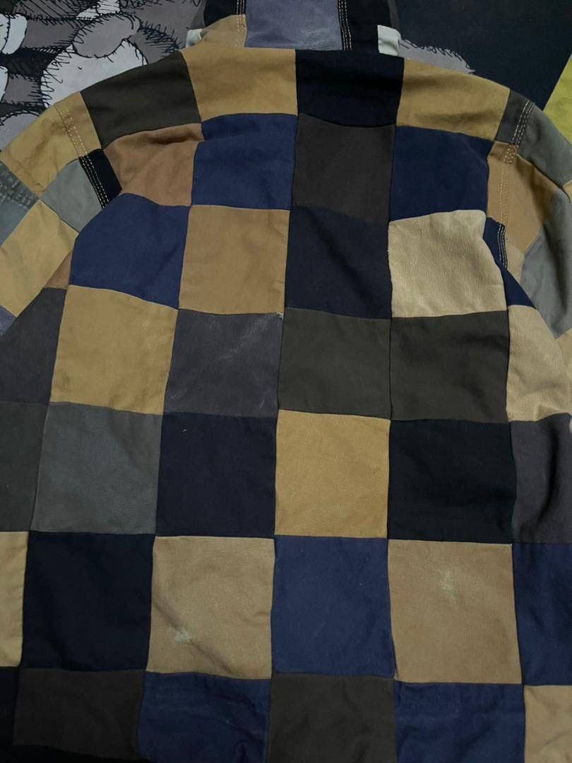 Carhartt Reworked Carhartt Patchwork Zip Hoodie Jacket Vintage 1/1 Size US L / EU 52-54 / 3 - 4 Thumbnail
