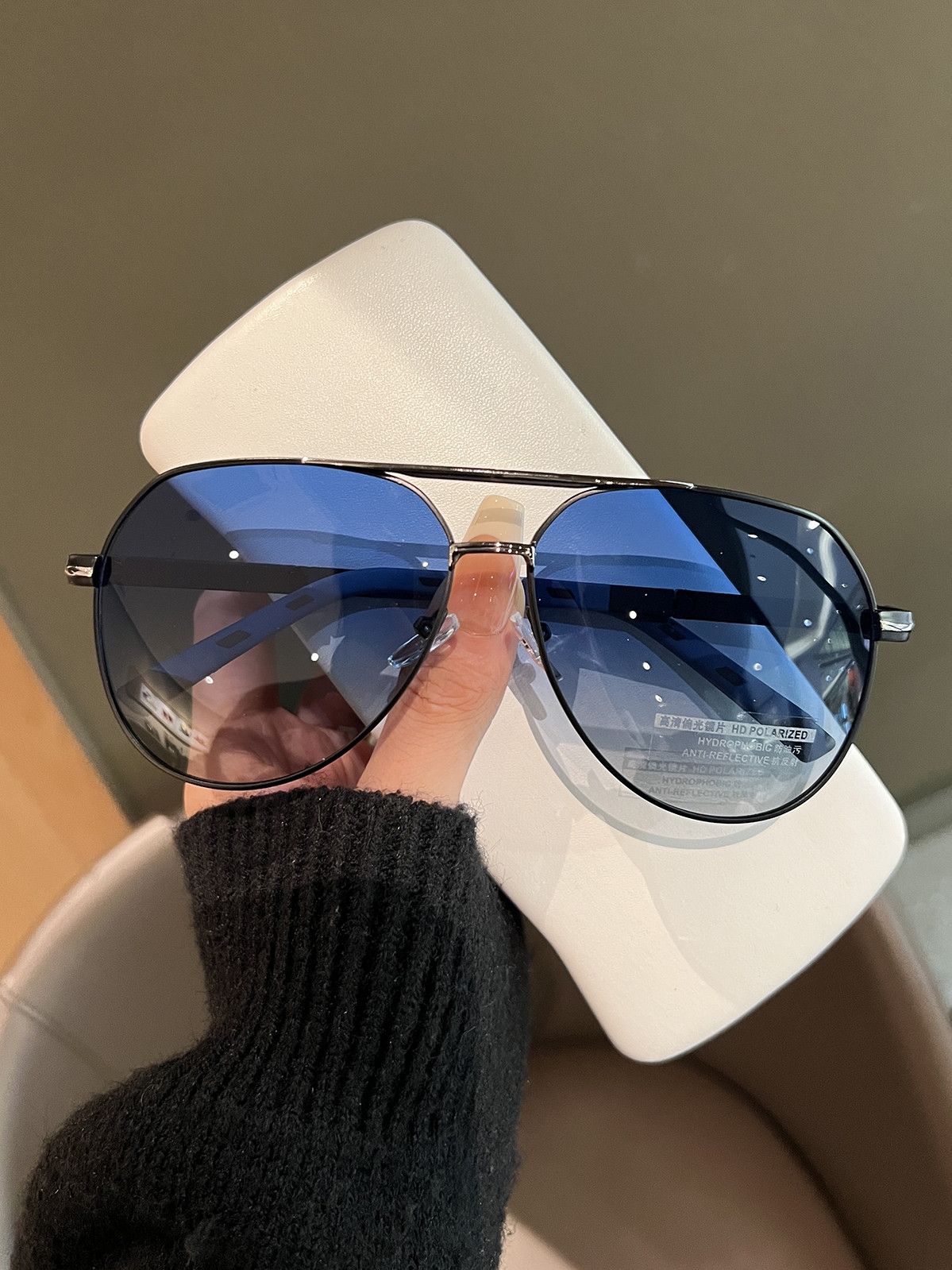 VIBE Vibe Street ins style custom avant-garde sunglasses Size ONE SIZE - 1 Thumbnail