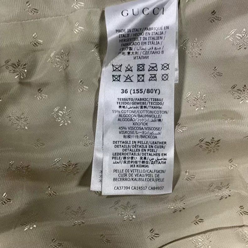 Gucci Gucci Gold-bordered suit 2501-Nextarrow Size XS / US 0-2 / IT 36-38 - 4 Thumbnail
