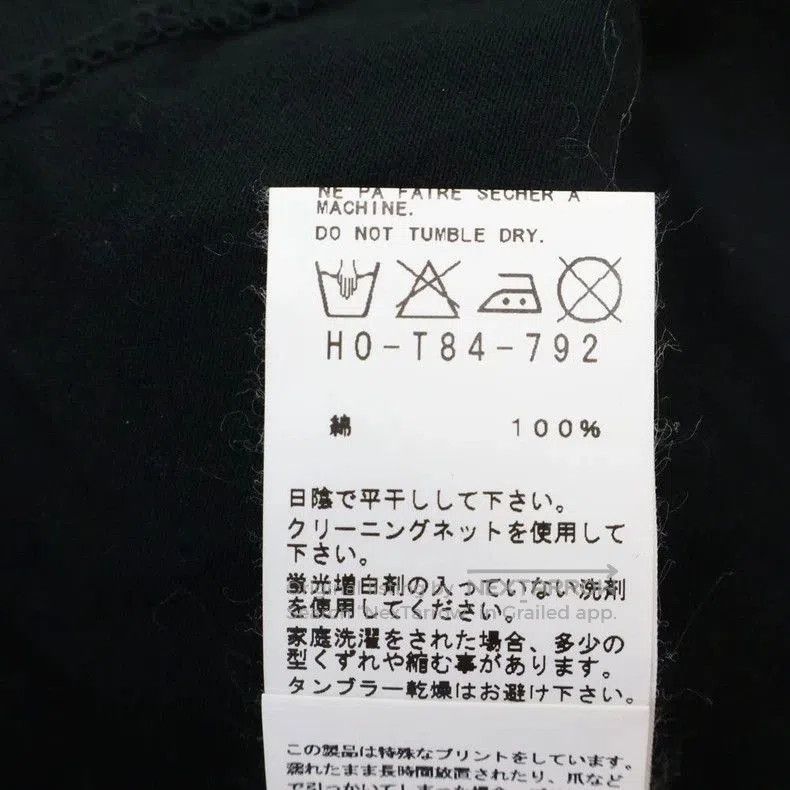 Yohji Yamamoto Yohji Yamamoto LOVE IN.Ocm Print Tee. Size US M / EU 48-50 / 2 - 6 Thumbnail