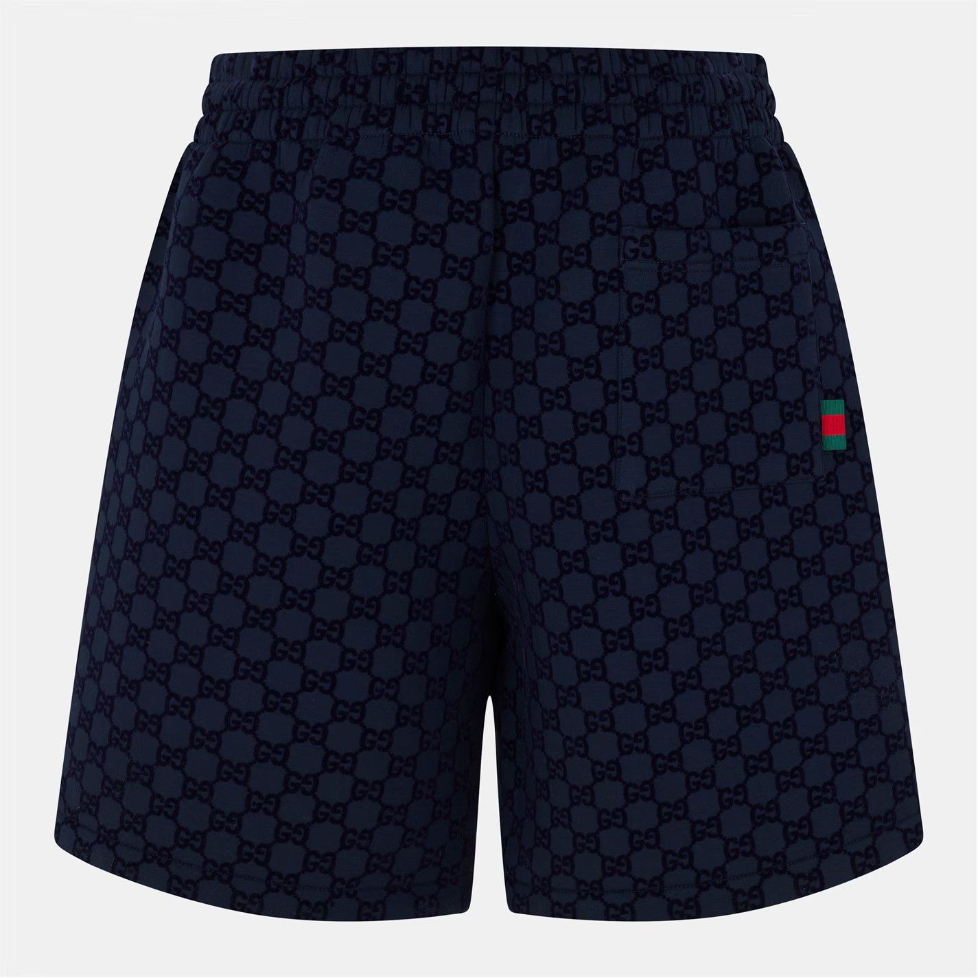 Gucci o1g2r1mq0426 Classic Fit Fleece Jogger Shorts in Navy Size US 32 / EU 48 - 6 Thumbnail