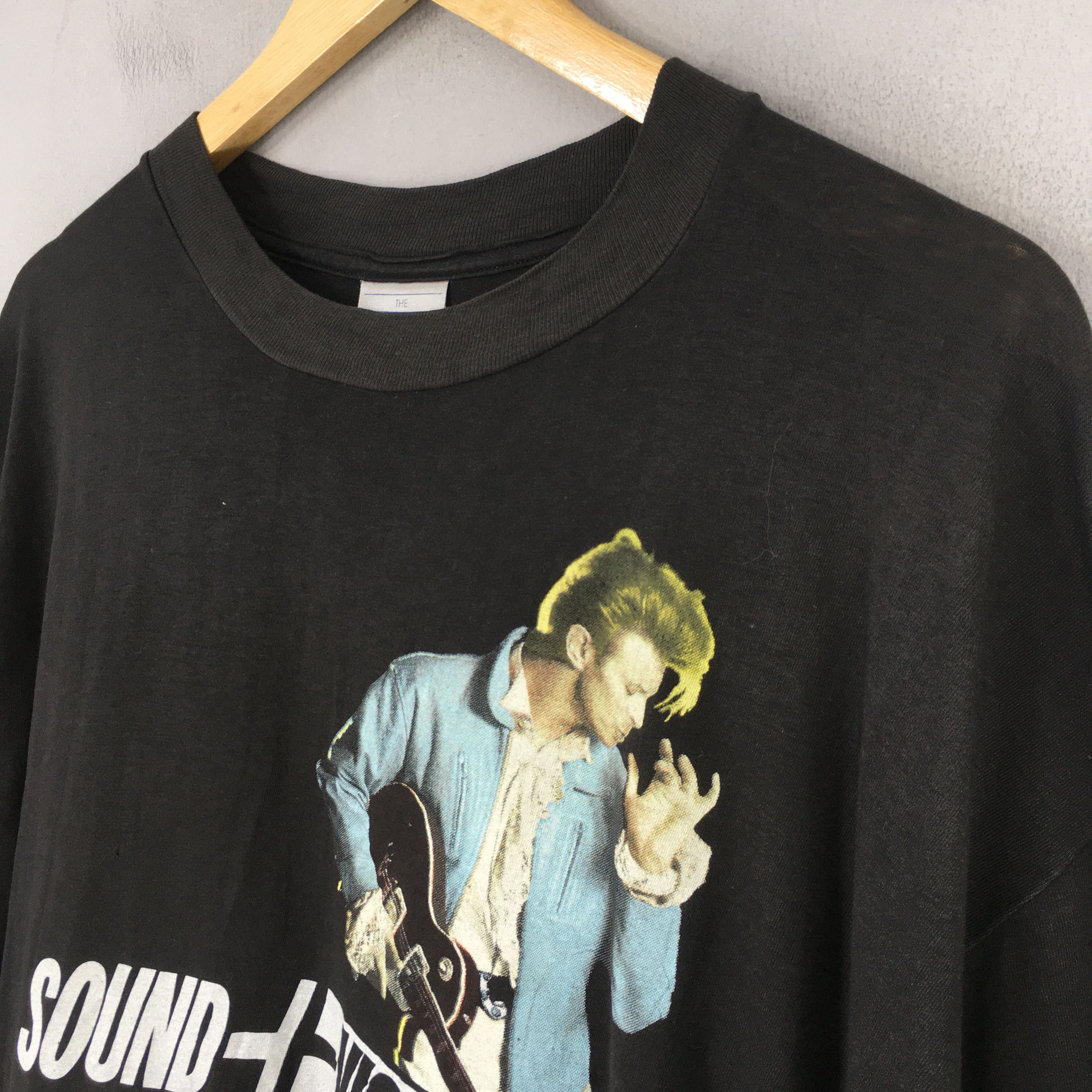 Band Tees × Vintage 90s David Bowie English Singer Sound Vision Tshirt XLarge Size US XL / EU 56 / 4 - 3 Thumbnail