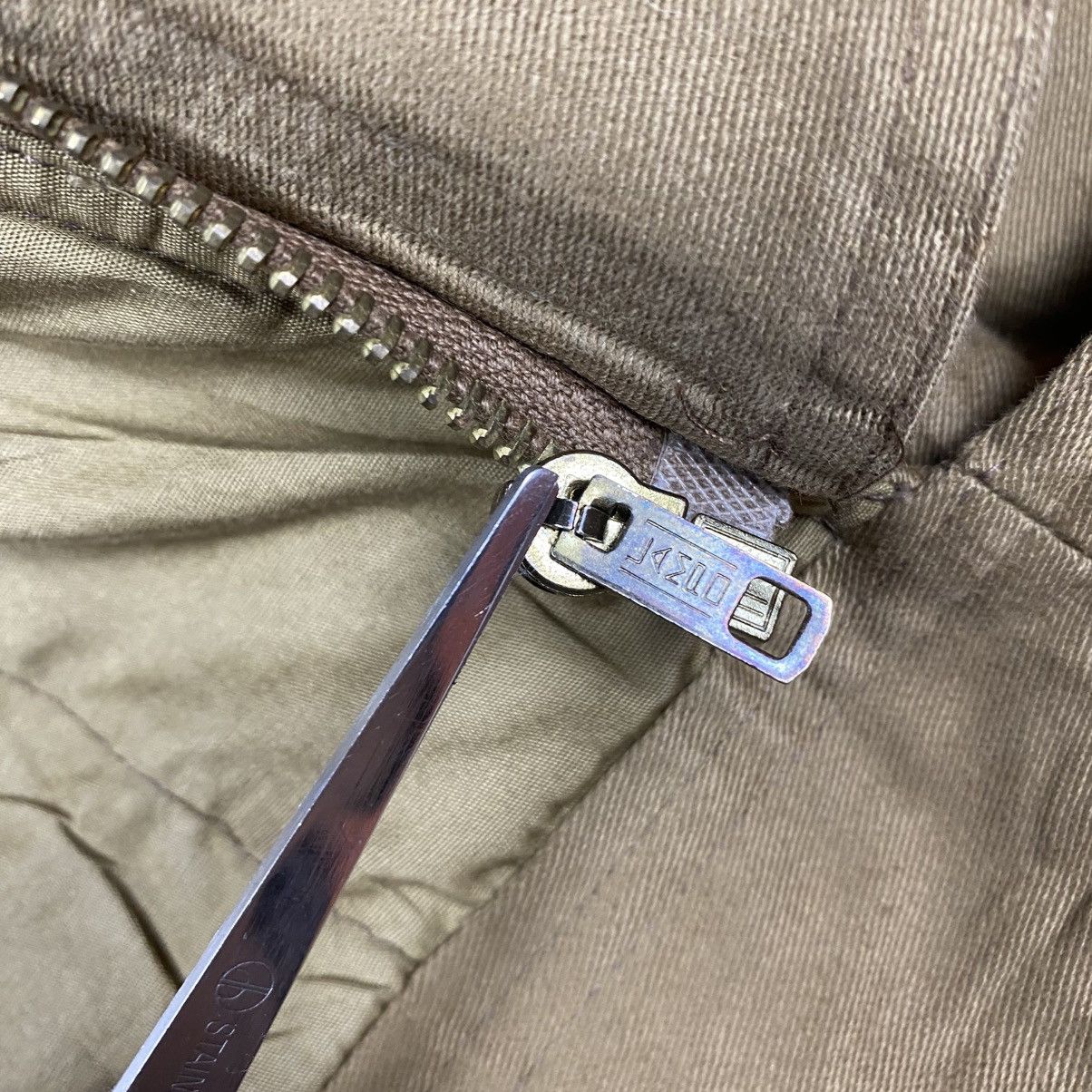 Salvatore Ferragamo × Vintage Salvatore Ferragamo Firenze Fur Flight Jacket Size US M / EU 48-50 / 2 - 12 Thumbnail