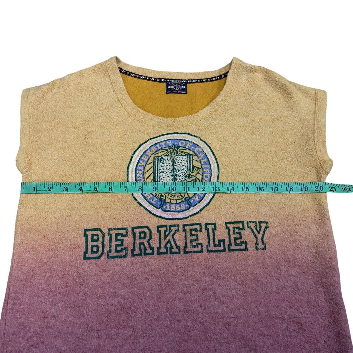 Japanese Brand Cube Sugar X University Of California Barkeley Tshirt Size M / US 6-8 / IT 42-44 - 11 Thumbnail