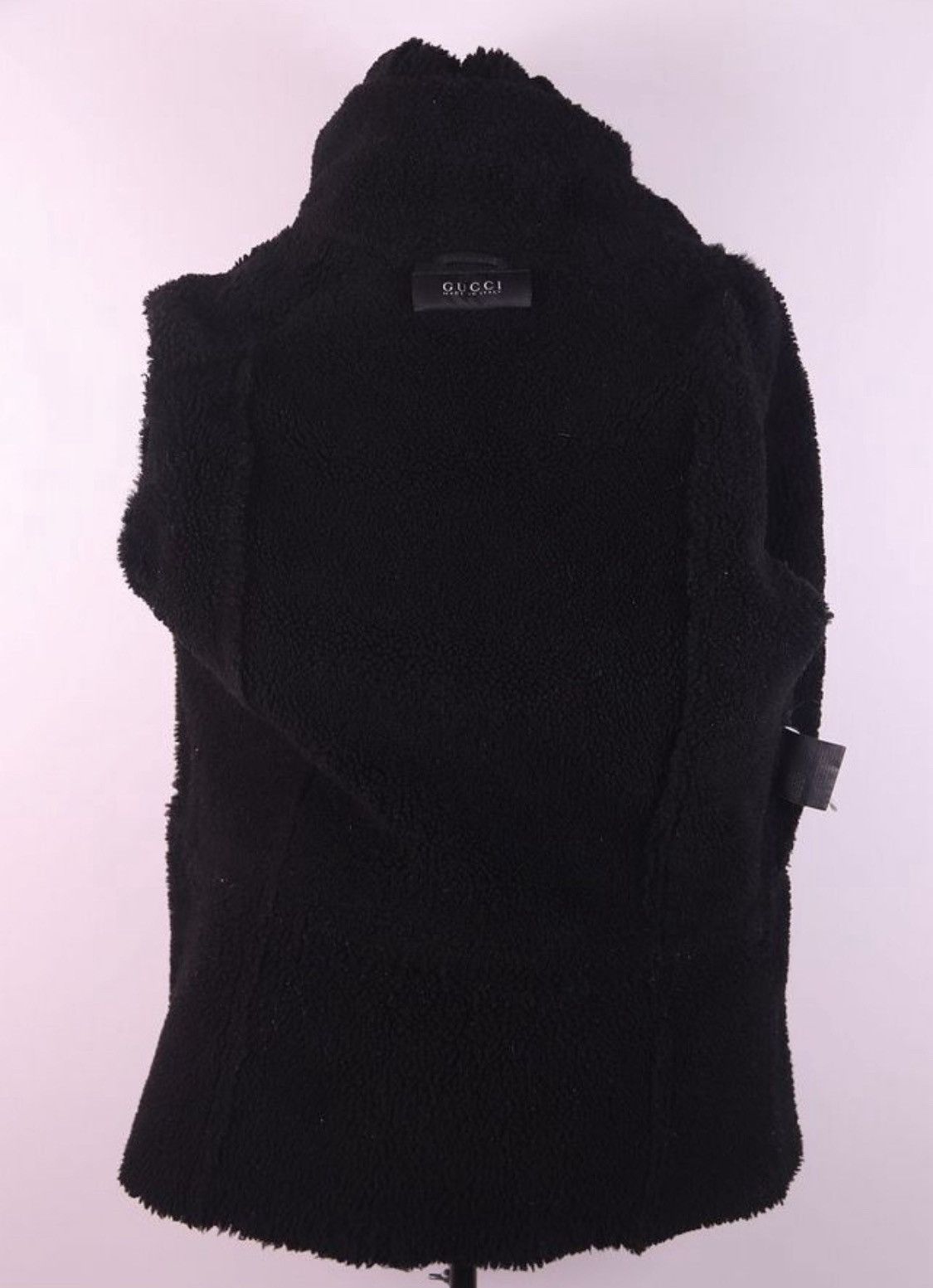 Gucci Gucci Shearling Hood Detail Leather Jacket Size US L / EU 52-54 / 3 - 3 Thumbnail