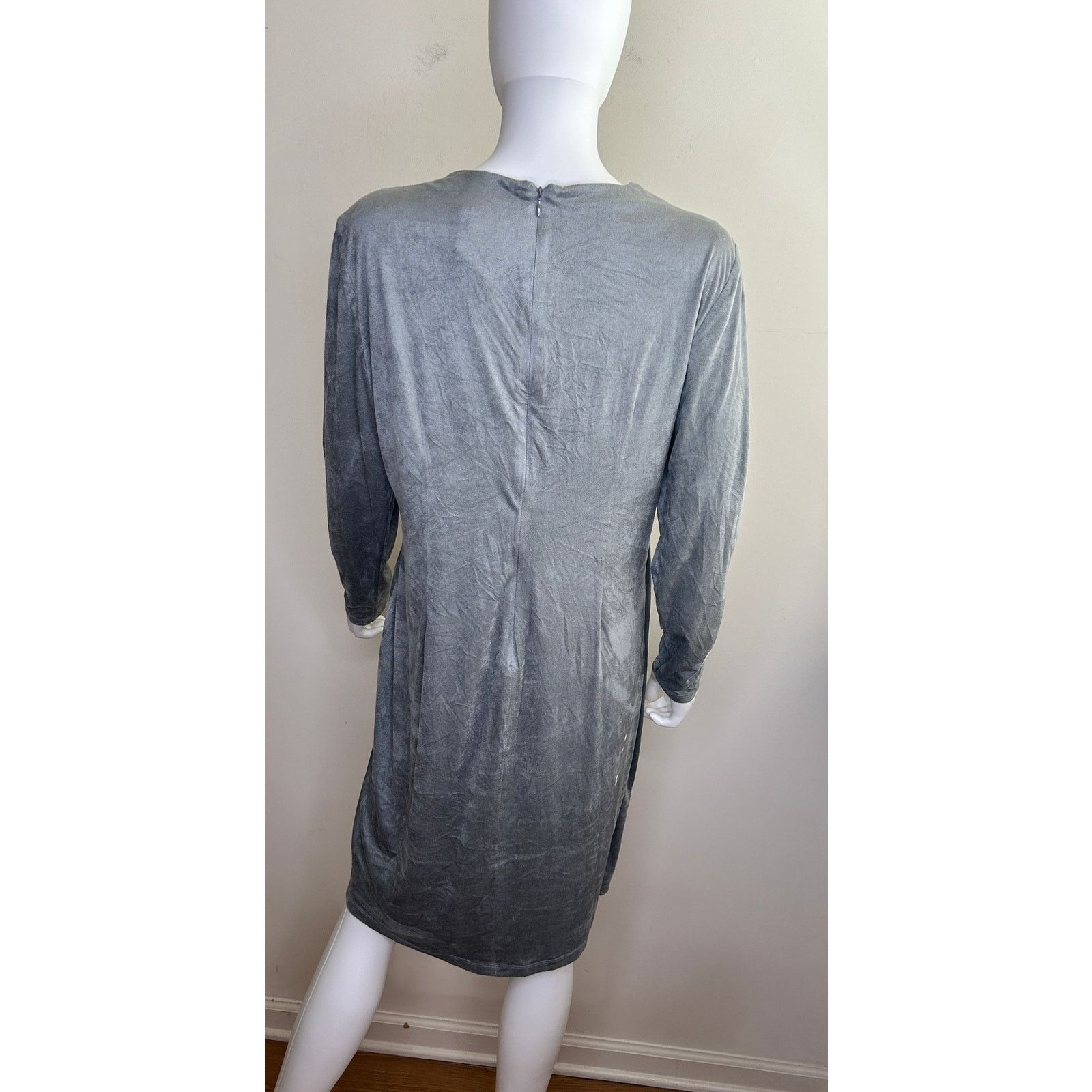 Calvin Klein Calvin Klein Velvet Cocktail Dress Women 14 NWT Size XL / US 12-14 / IT 48-50 - 6 Thumbnail