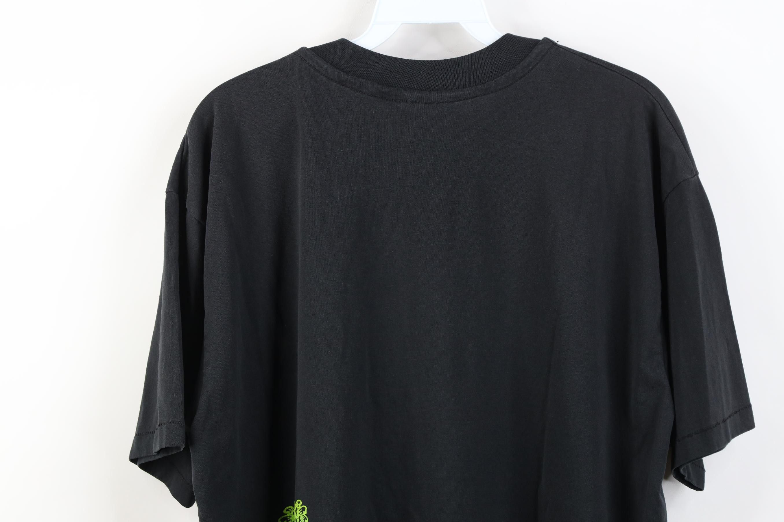 Vintage Vintage 80s Spell Florida Tourist Excuse T-Shirt Black USA Size US XL / EU 56 / 4 - 11 Thumbnail