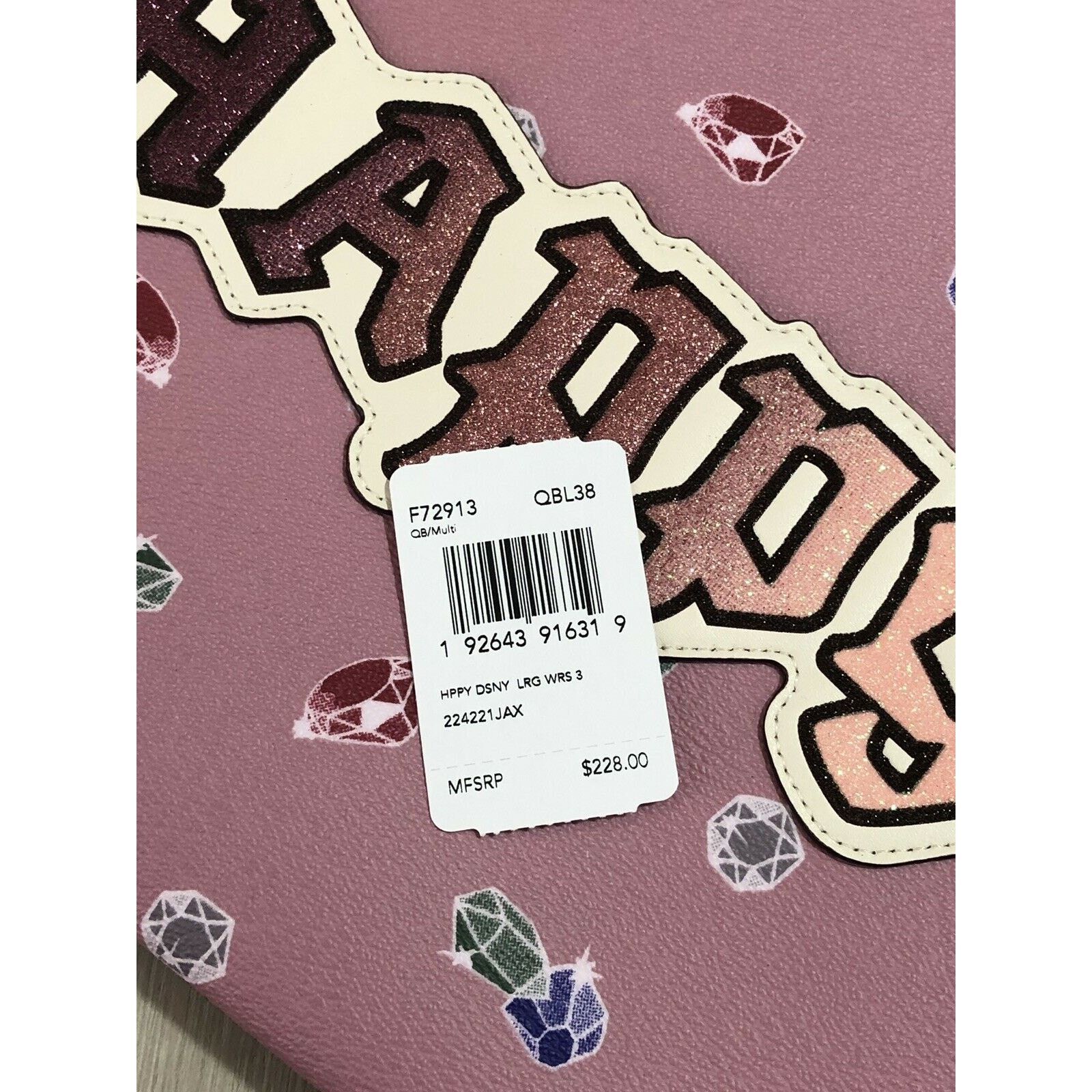 Coach Coach Disney Snow White Happy Patch Gems Large Clutch Pouch Size ONE SIZE - 7 Thumbnail