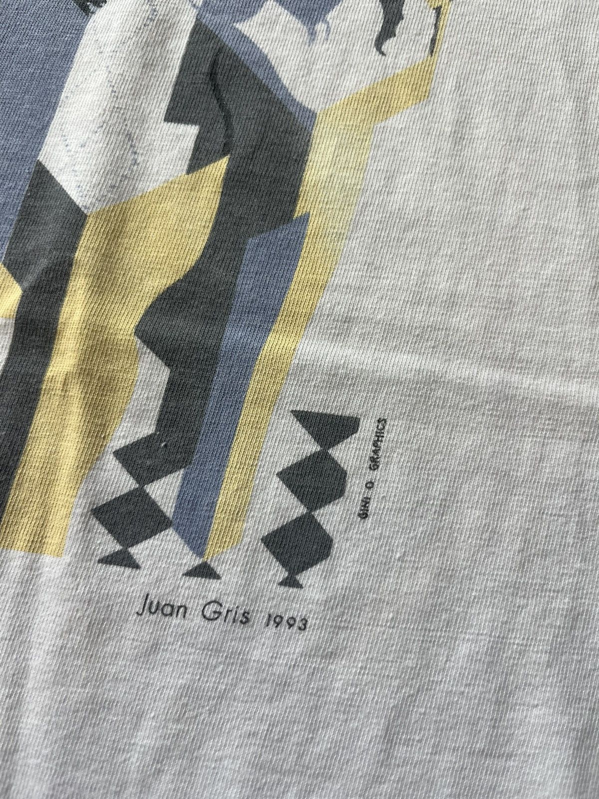 Arts & Science Vintage Arlequin a table by Juan Gris 1993’s Tshirt Size US L / EU 52-54 / 3 - 6 Thumbnail