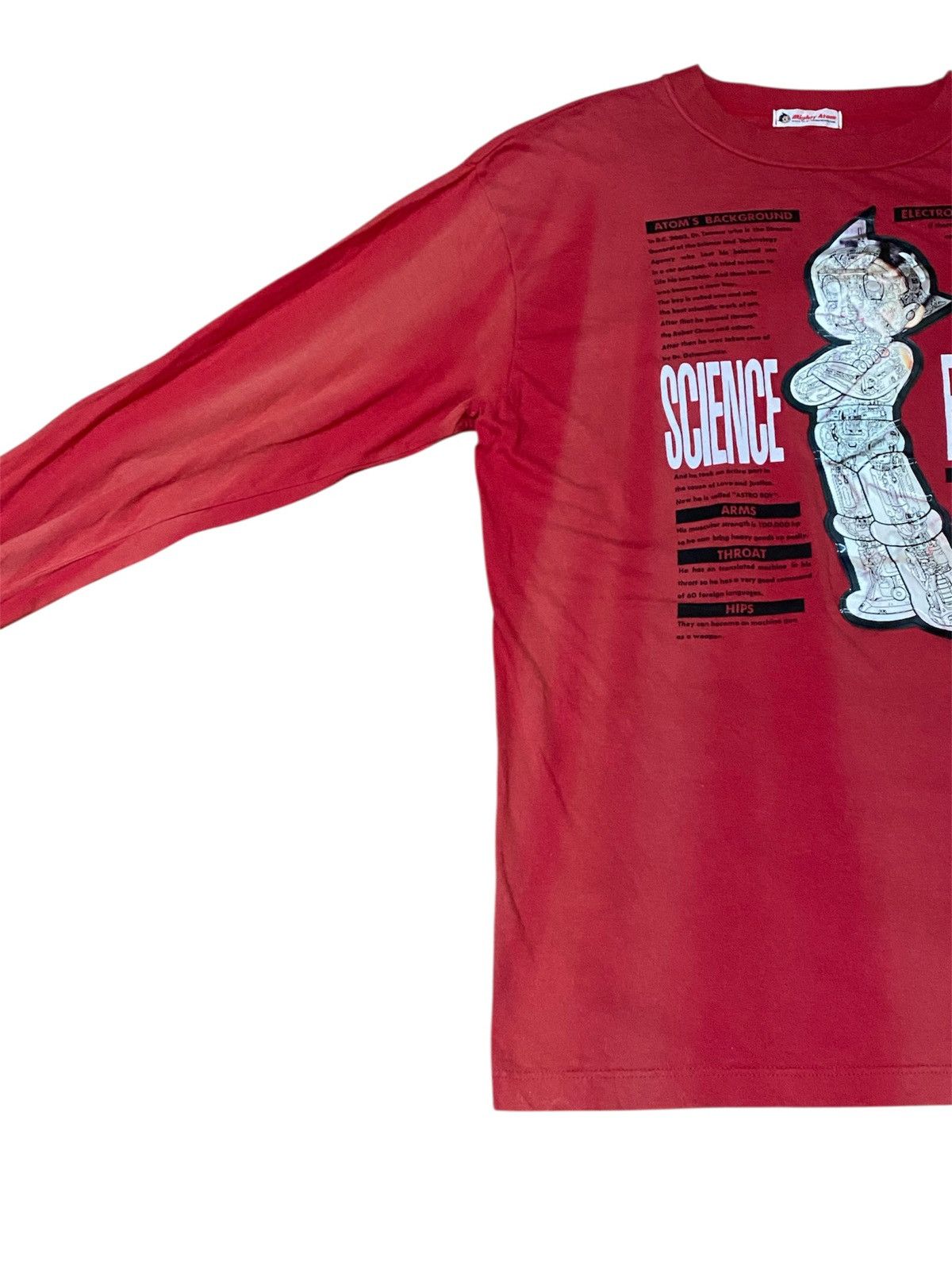 Anime Astro boy Mighty Atom 3D Hologram Science Fiction L/S Shirt Size US M / EU 48-50 / 2 - 4 Thumbnail
