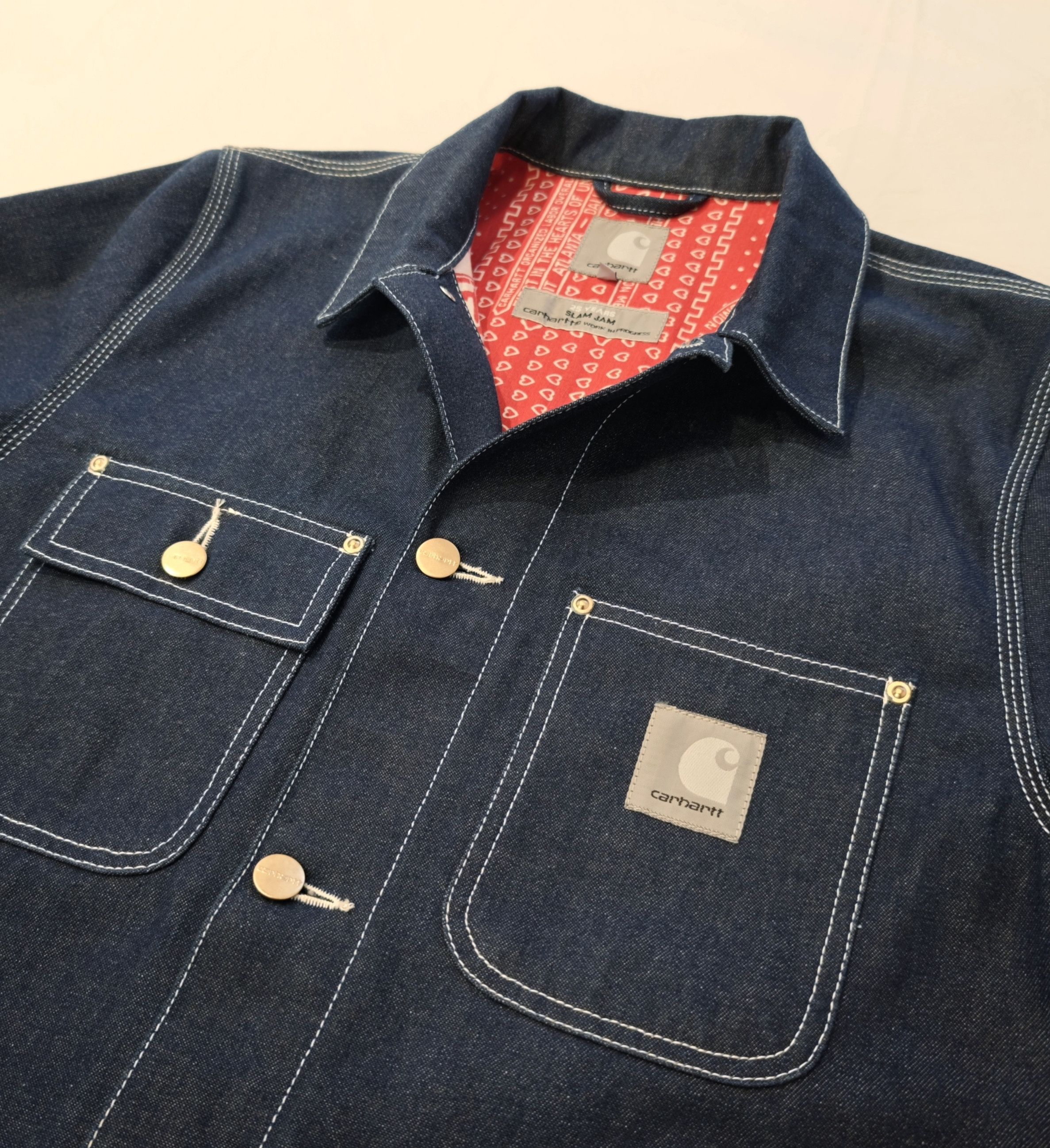 Carhartt Wip Carhartt WIP x Slam Jam - Míchigan Chore Jacket - Size M Size US M / EU 48-50 / 2 - 3 Thumbnail