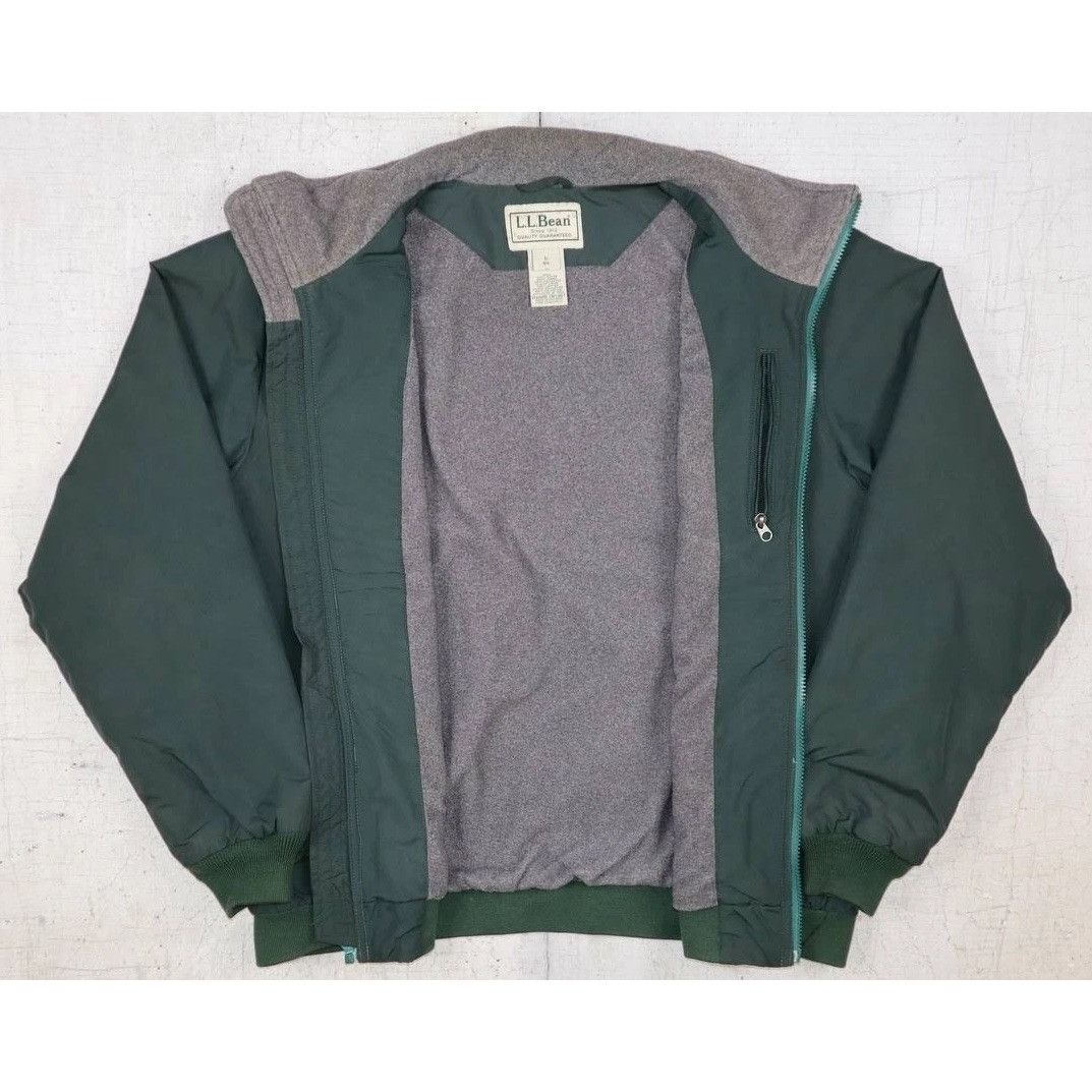 L.L. Bean L.L. Bean Men's Warm Up Fleece Jacket Size L | Green | Vtg Size US L / EU 52-54 / 3 - 2 Thumbnail