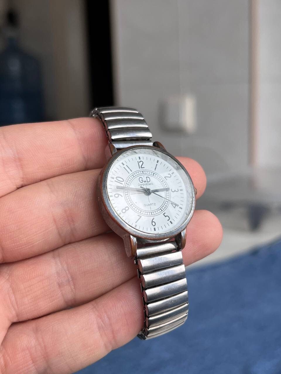 Vintage Vintage Chrome bracelet watch vintage avantgarde futuristic Size ONE SIZE - 1 Thumbnail
