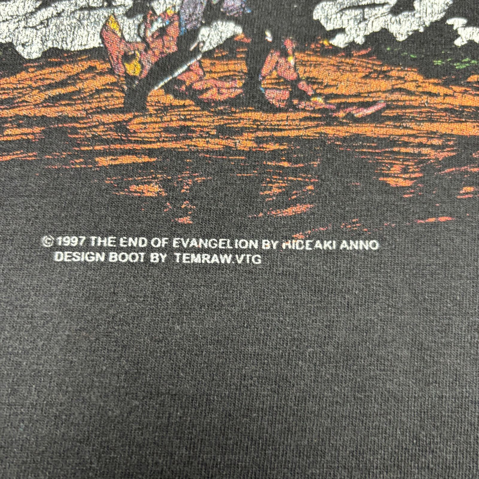 Vintage Evangelion Anime Temraw VTG Asuka Tee Shirt Men's 2XL XXL Size US XXL / EU 58 / 5 - 4 Thumbnail