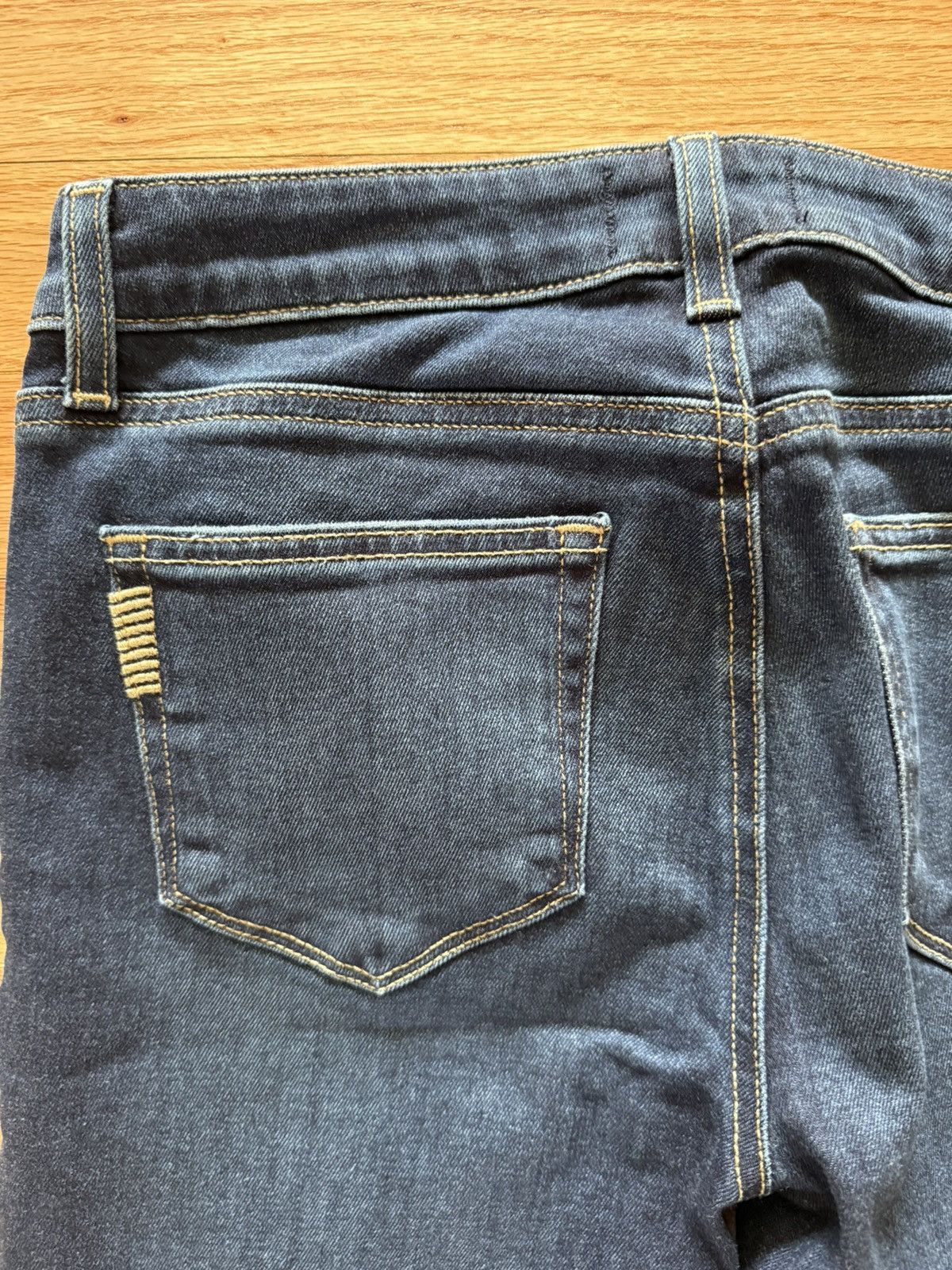 Paige Paige Verdugo Ankle Skinny Jeans “Devoted” 27 W Fringe Legs Size 27" / US 4 / IT 40 - 9 Thumbnail