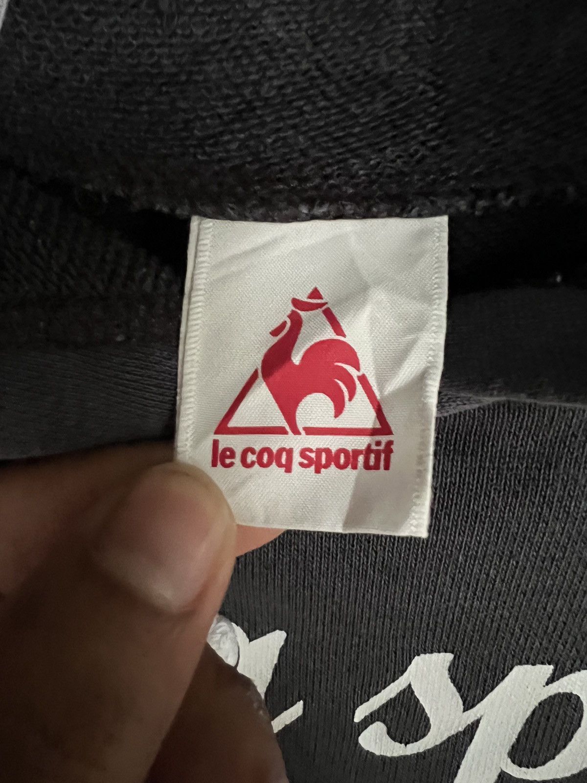 Le Coq Sportif Lecoq Sportif Spell Out Hoodies Size S / US 4 / IT 40 - 4 Thumbnail