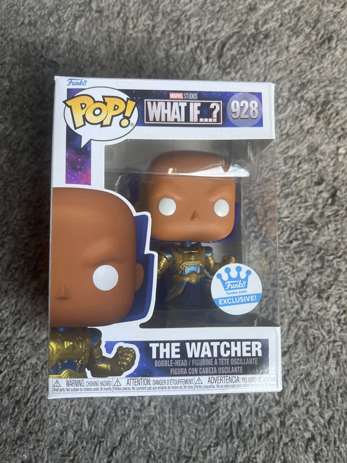 Marvel Comics Funko Pop! The Watcher Bobble-Head Size ONE SIZE - 1 Thumbnail