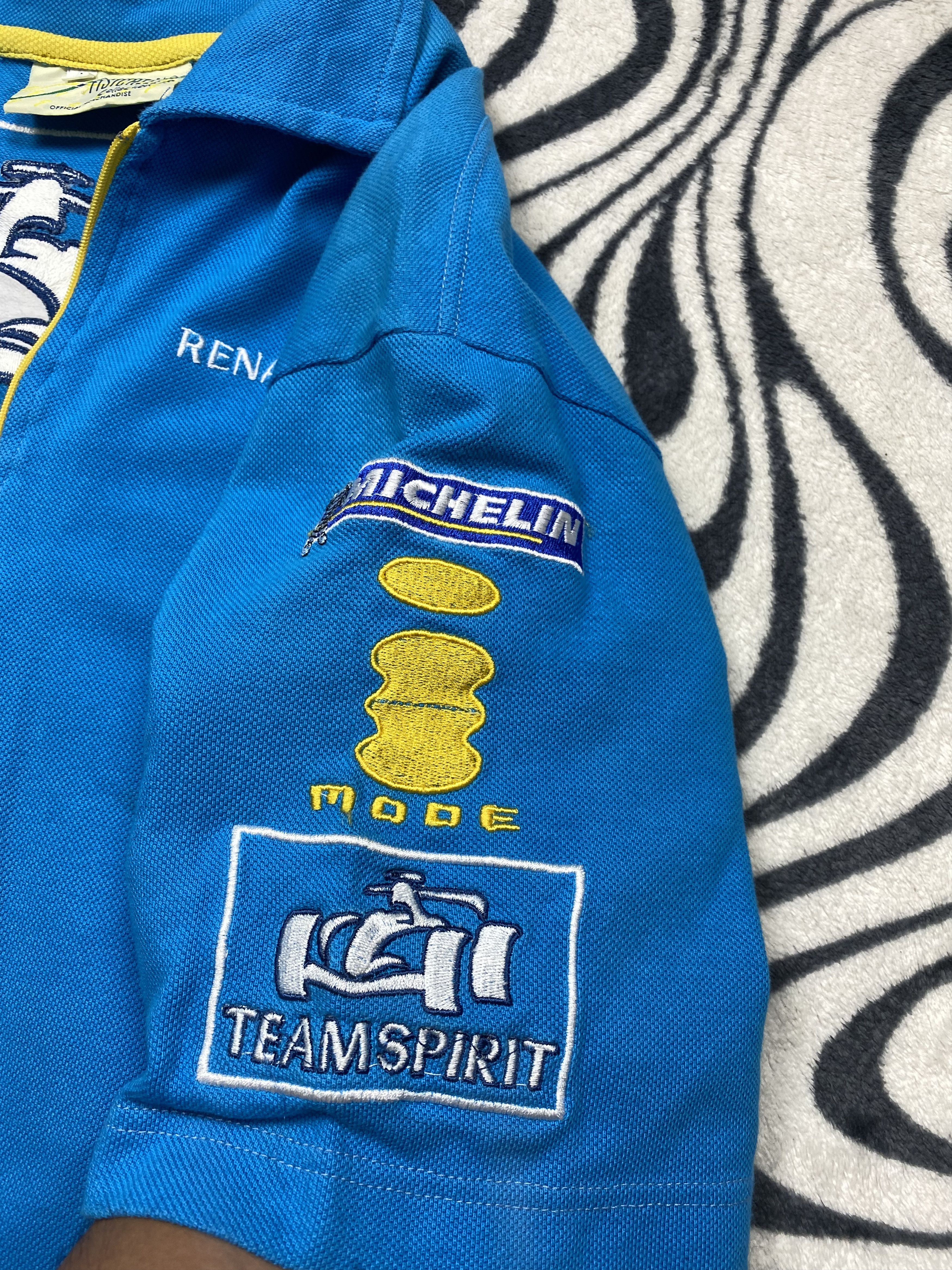 Formula 1 × Vintage Giancarlo Ficichella Vintage Renault F1 Team Polo Shirt Size US L / EU 52-54 / 3 - 10 Thumbnail