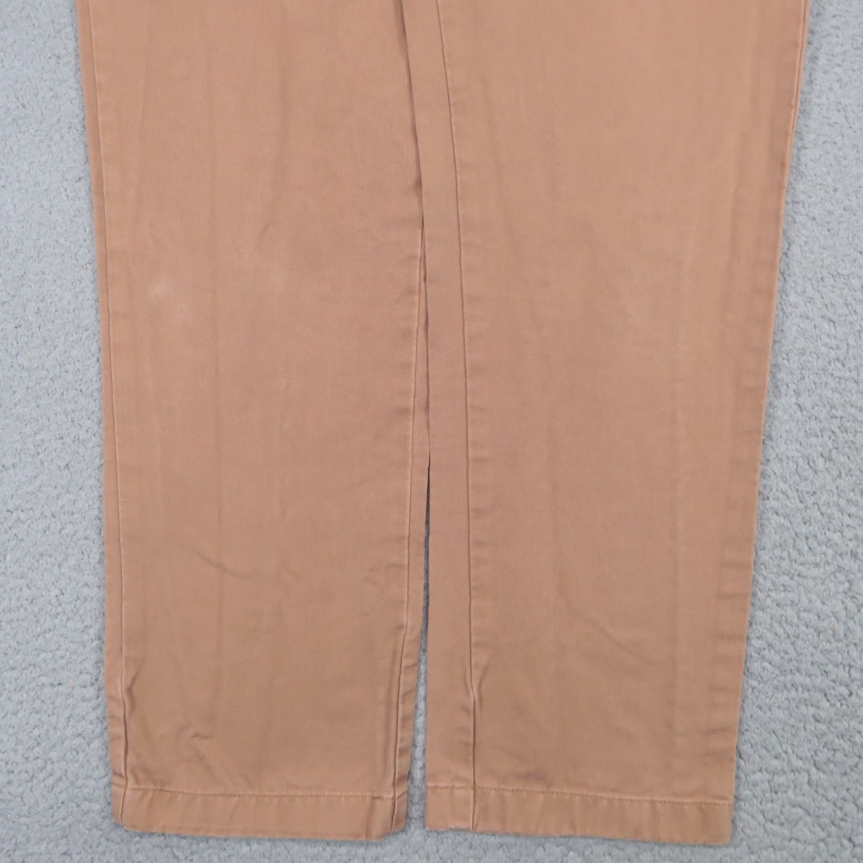 Vintage VINTAGE Peter Manning Pants Mens 33x28 Tobacco Brown Garment Dyed Chinos 5 Pocket Twill Shirt? Size US 33 - 7 Thumbnail