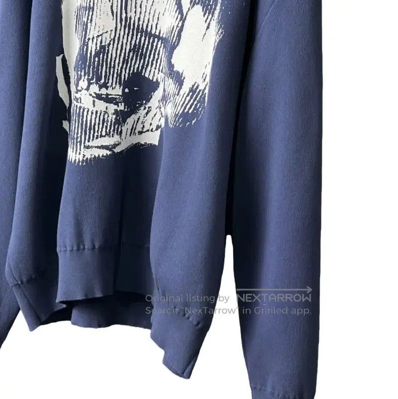 Alexander McQueen Alexander McQueen Men's Blue Cotton Sweatshirt . Size US M / EU 48-50 / 2 - 4 Thumbnail