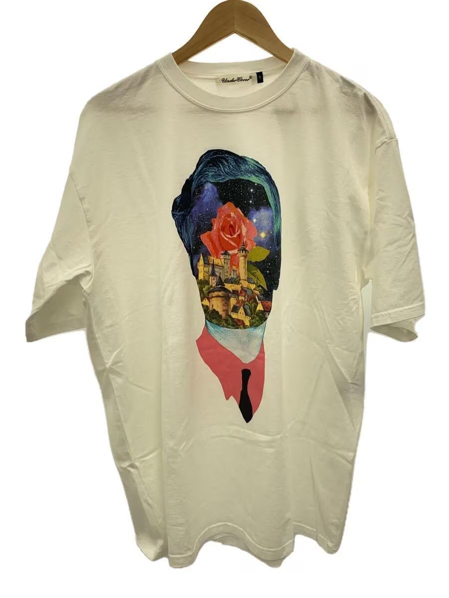 image of Undercover Double Exposure Tee in White, Men's (Size 2XL)