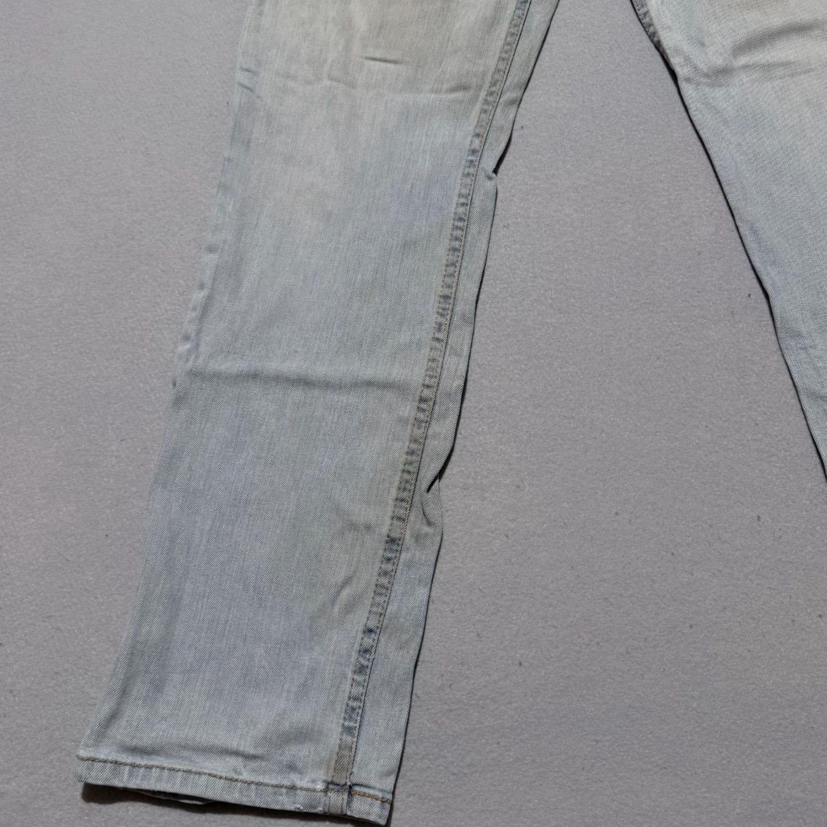 Levi's Levi’s 514 Jeans Men Blue Denim Classic Straight Fit Zip Fly Distressed 30x32 - Jeans Color: Blue Mens Size US 30 / EU 46 - 5 Thumbnail
